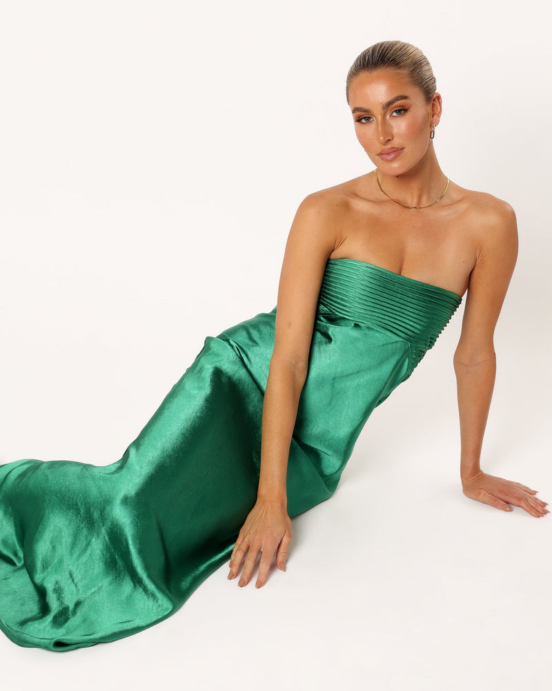 Adina Maxi Dress - Emerald