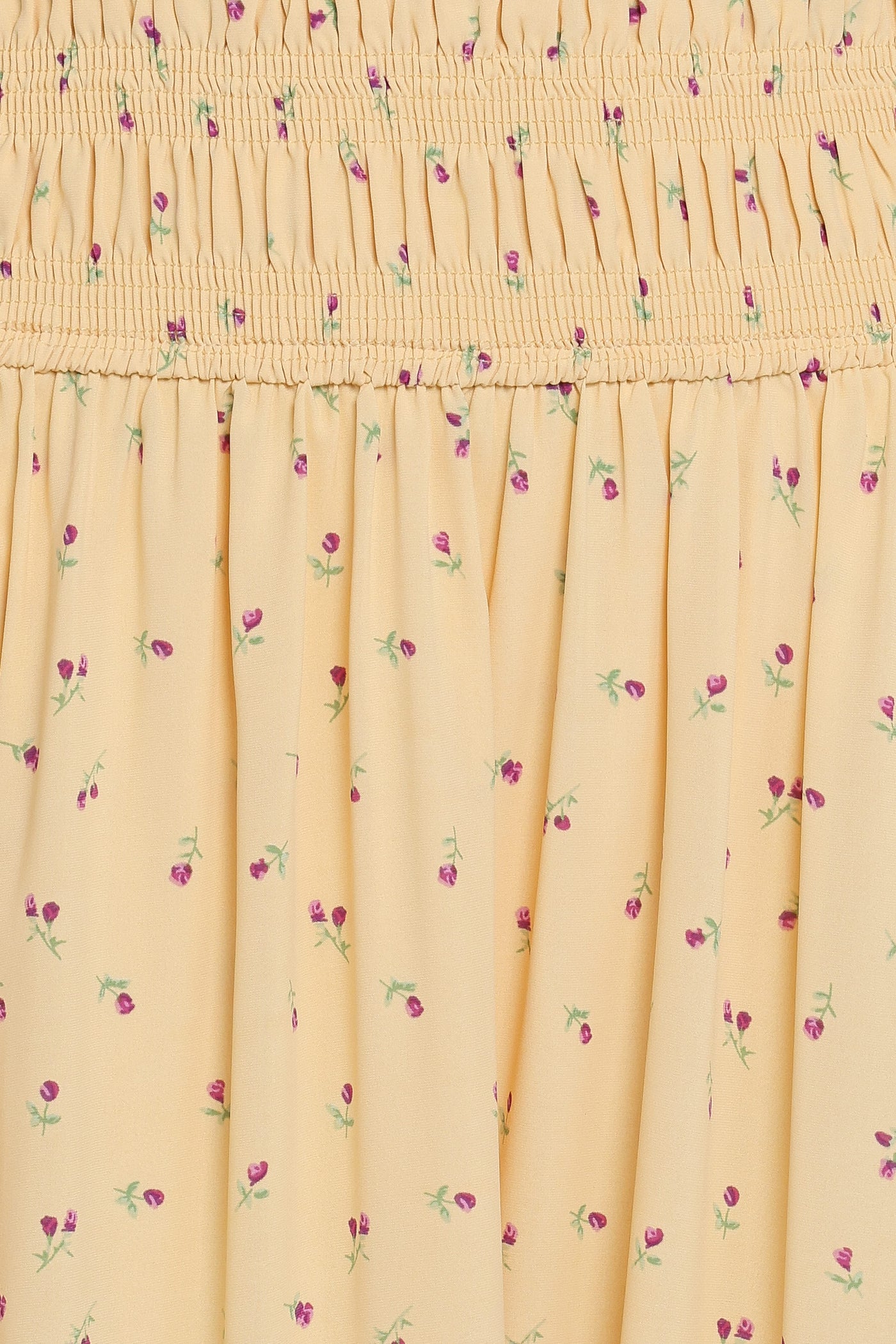 Aradia Halter Maxi Dress - Yellow Floral