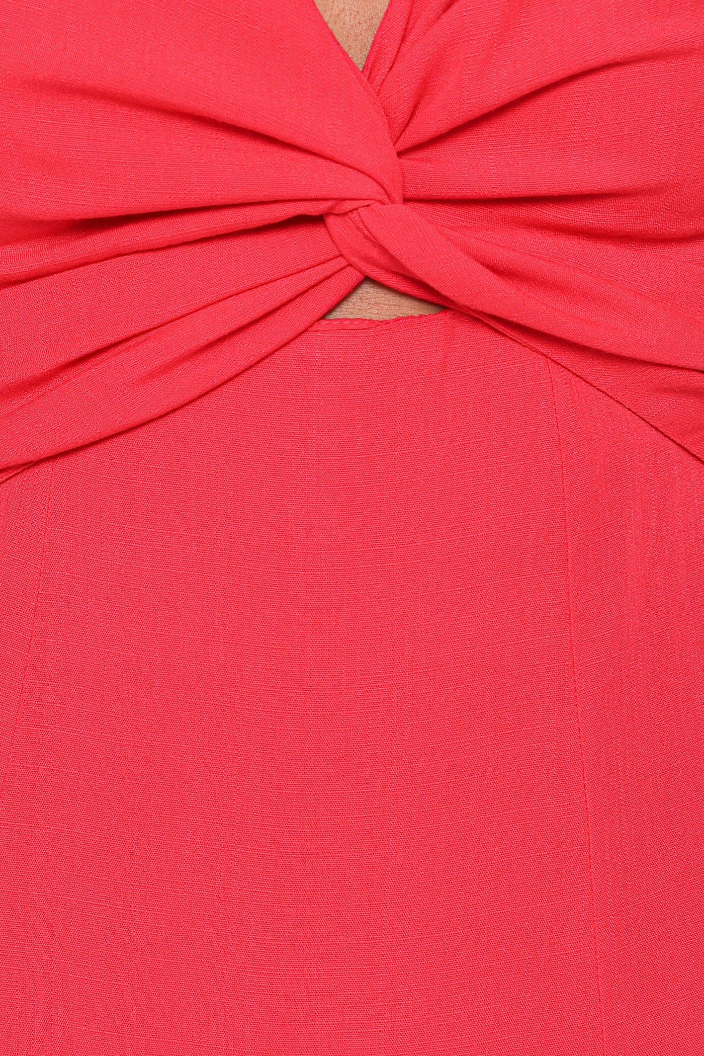 Archer Midi Dress - Red