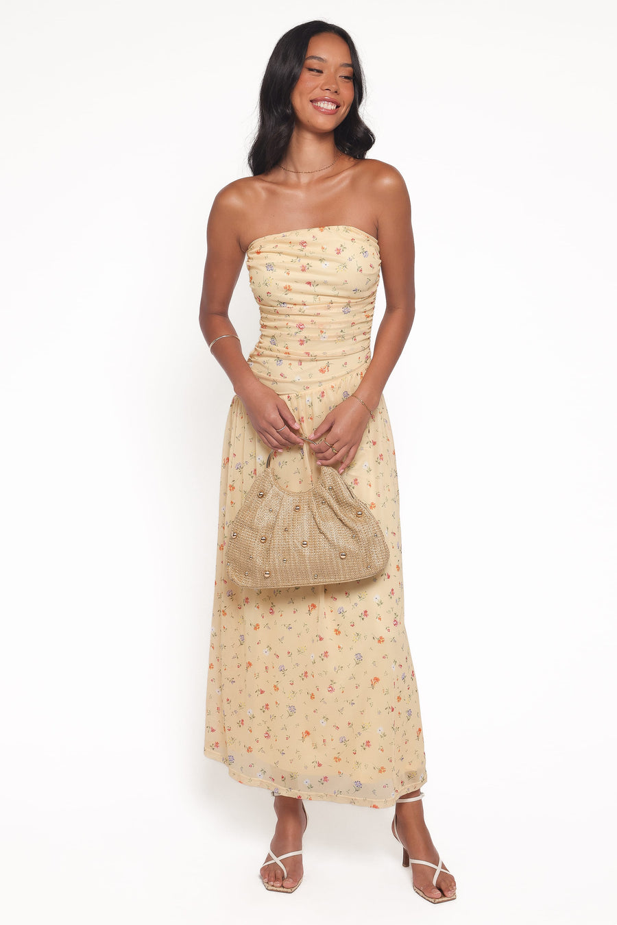 Calypso Maxi Dress - Yellow Meadow
