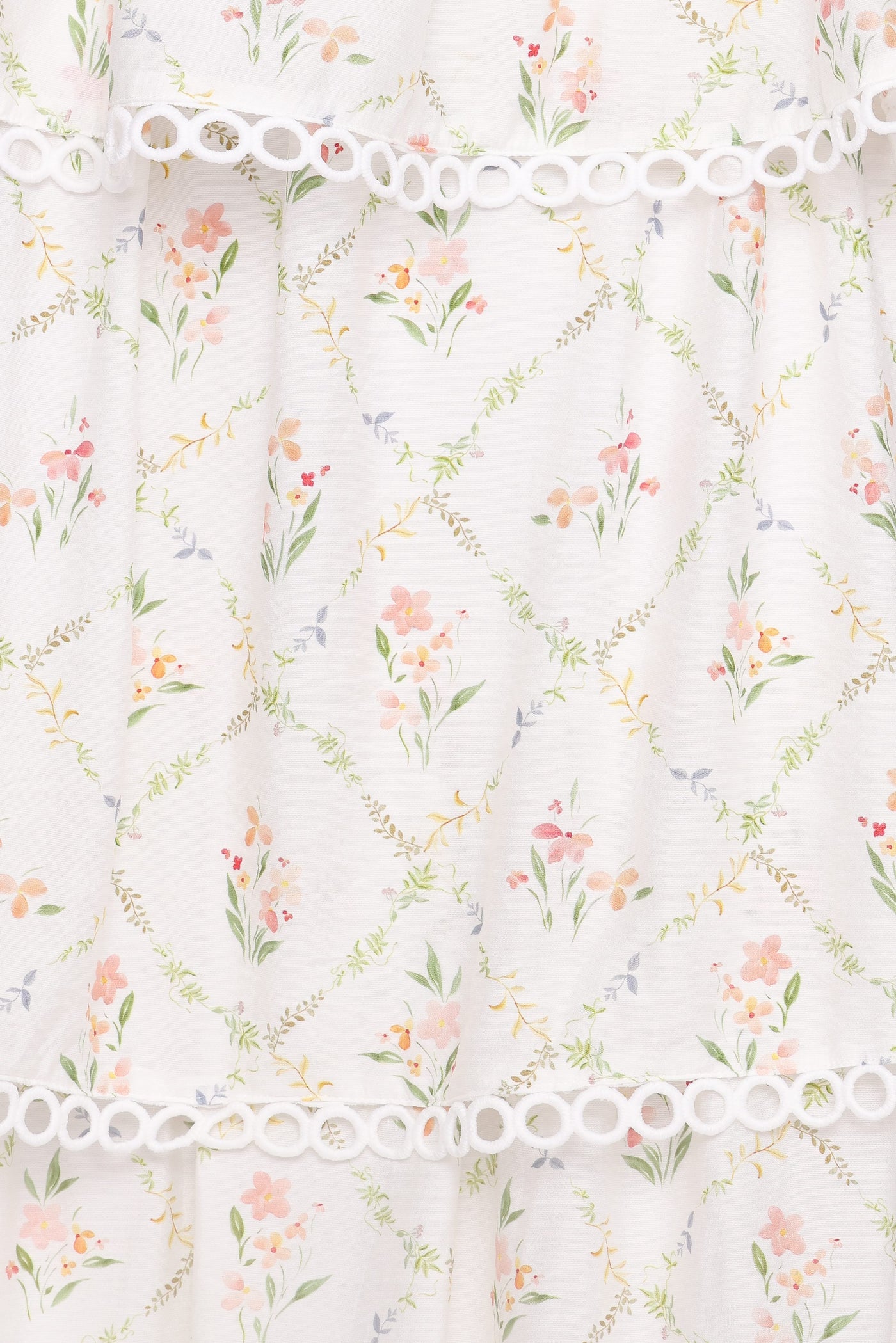 Chapel Maxi Dress - White Vintage Floral