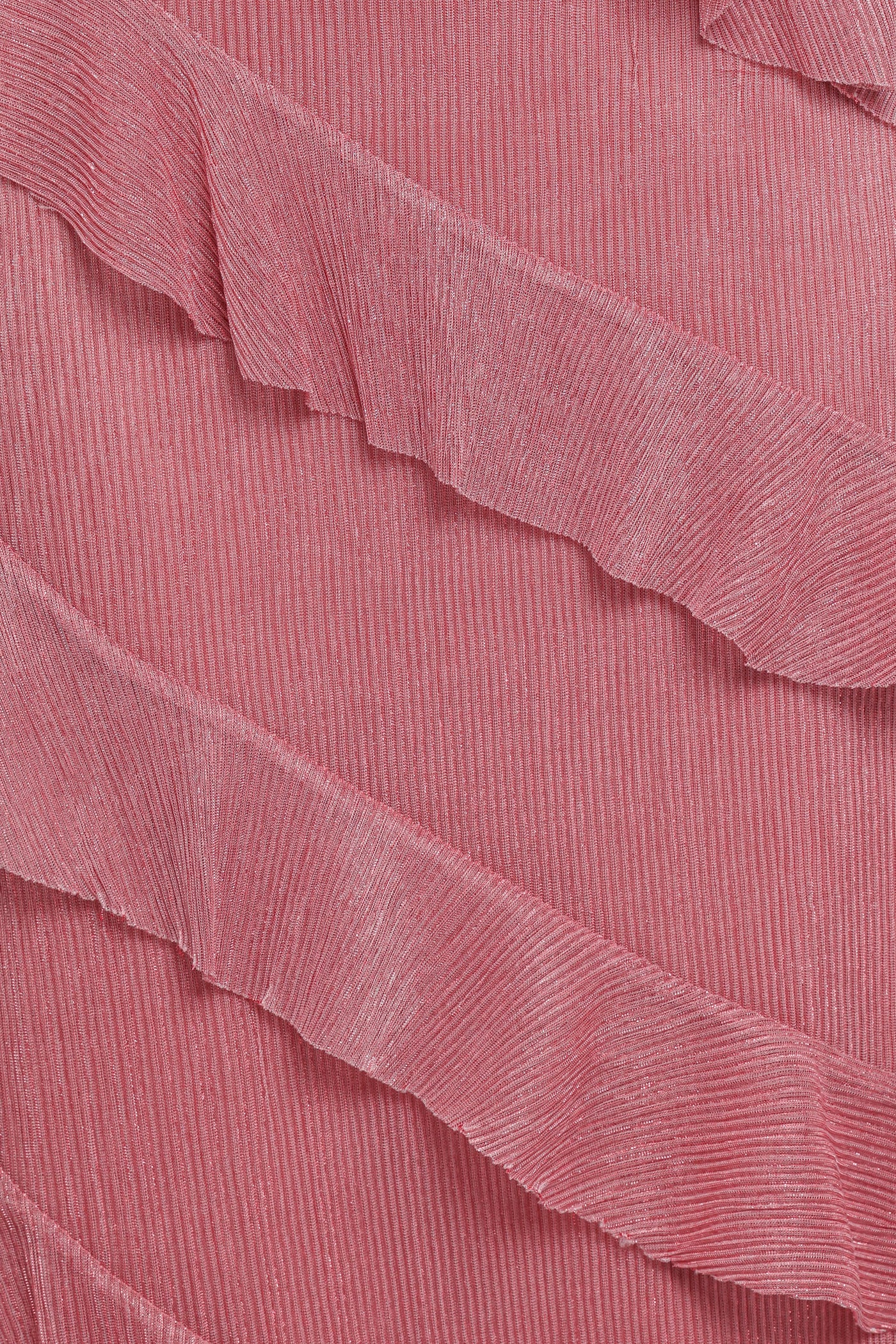 Ciao Ruffles Maxi Dress - Pink