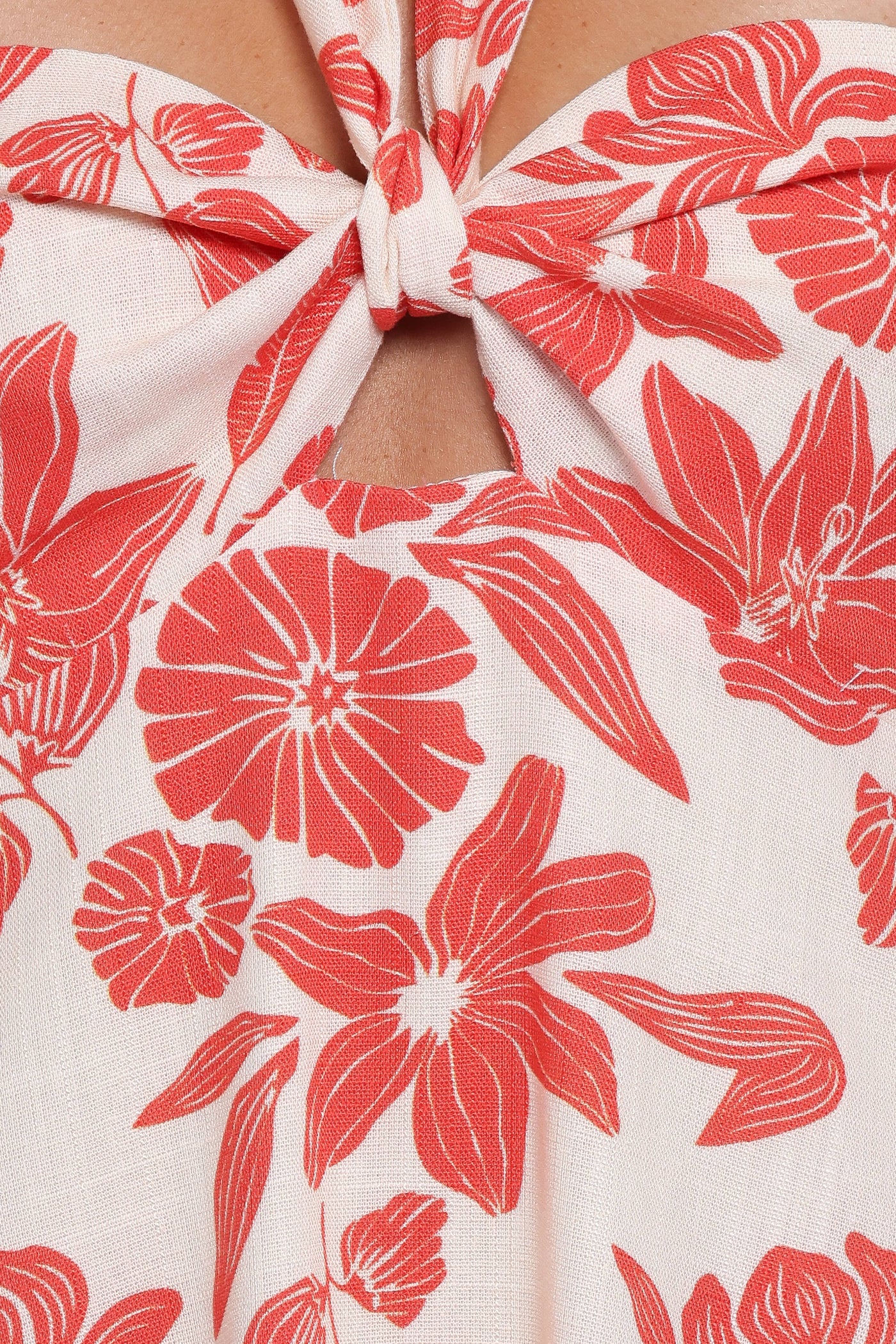 Cottrell Maxi Dress - Red Floral