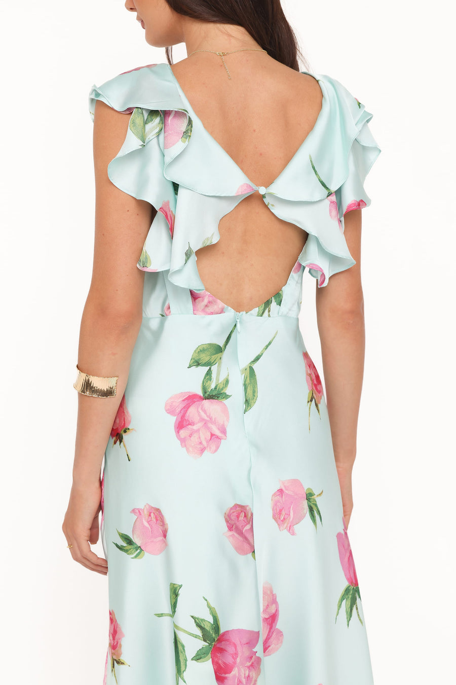 Darling Maxi Dress - Rose Mint Floral