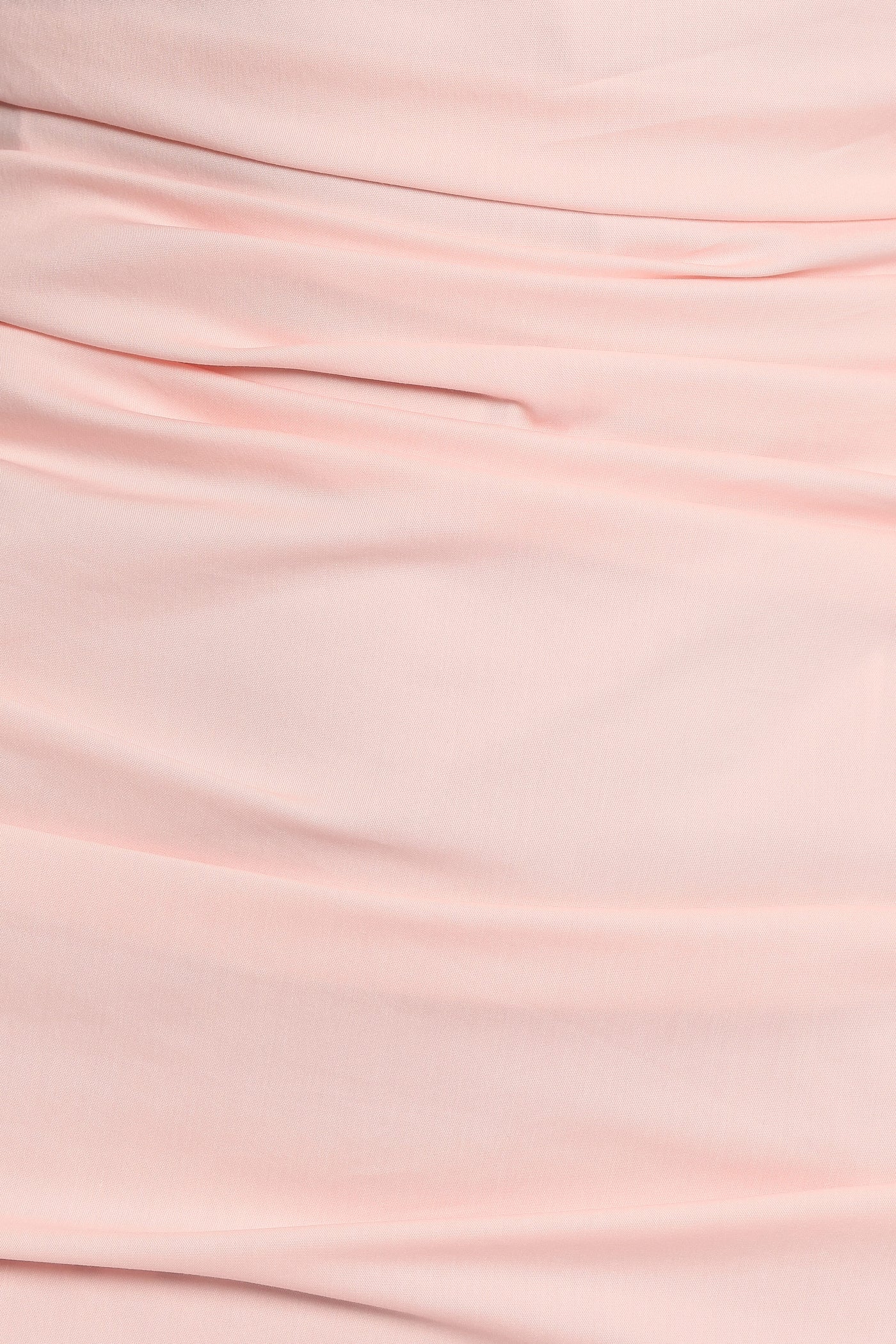 Eliya One Shoulder Frill Maxi Dress - Ballet Pink