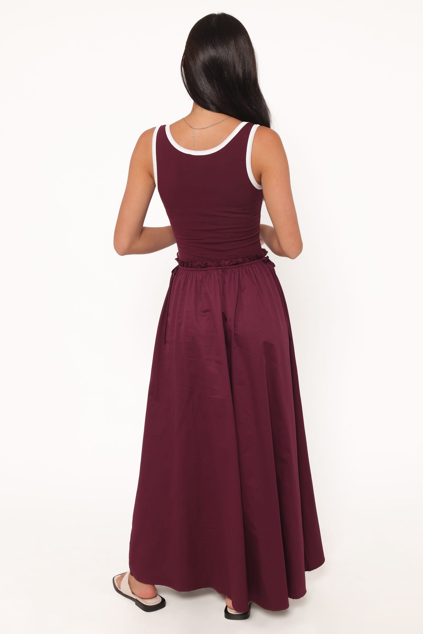 Finesse Maxi Dress - Burgundy