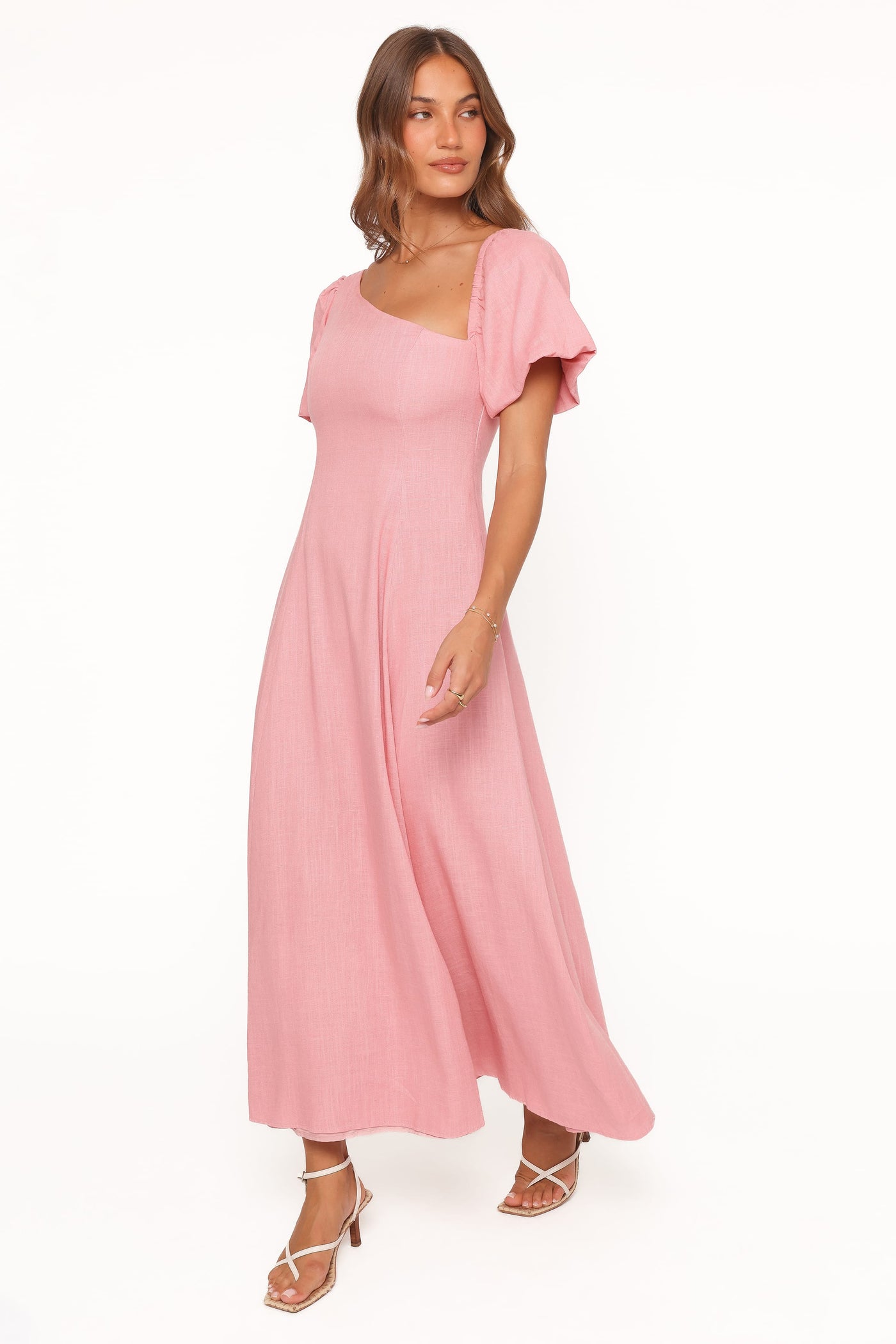 Franca Midi Dress - Pink