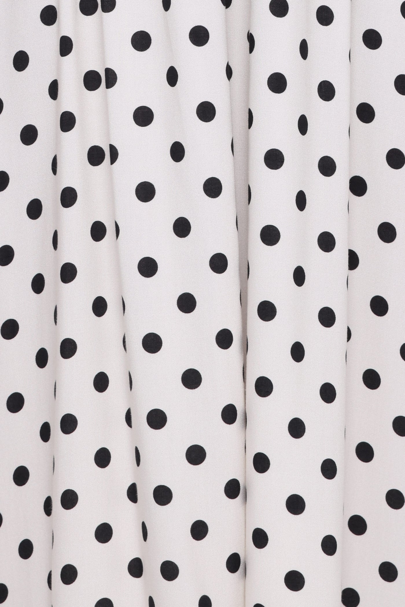 Gemini Halterneck Maxi Dress - White Polka Dot