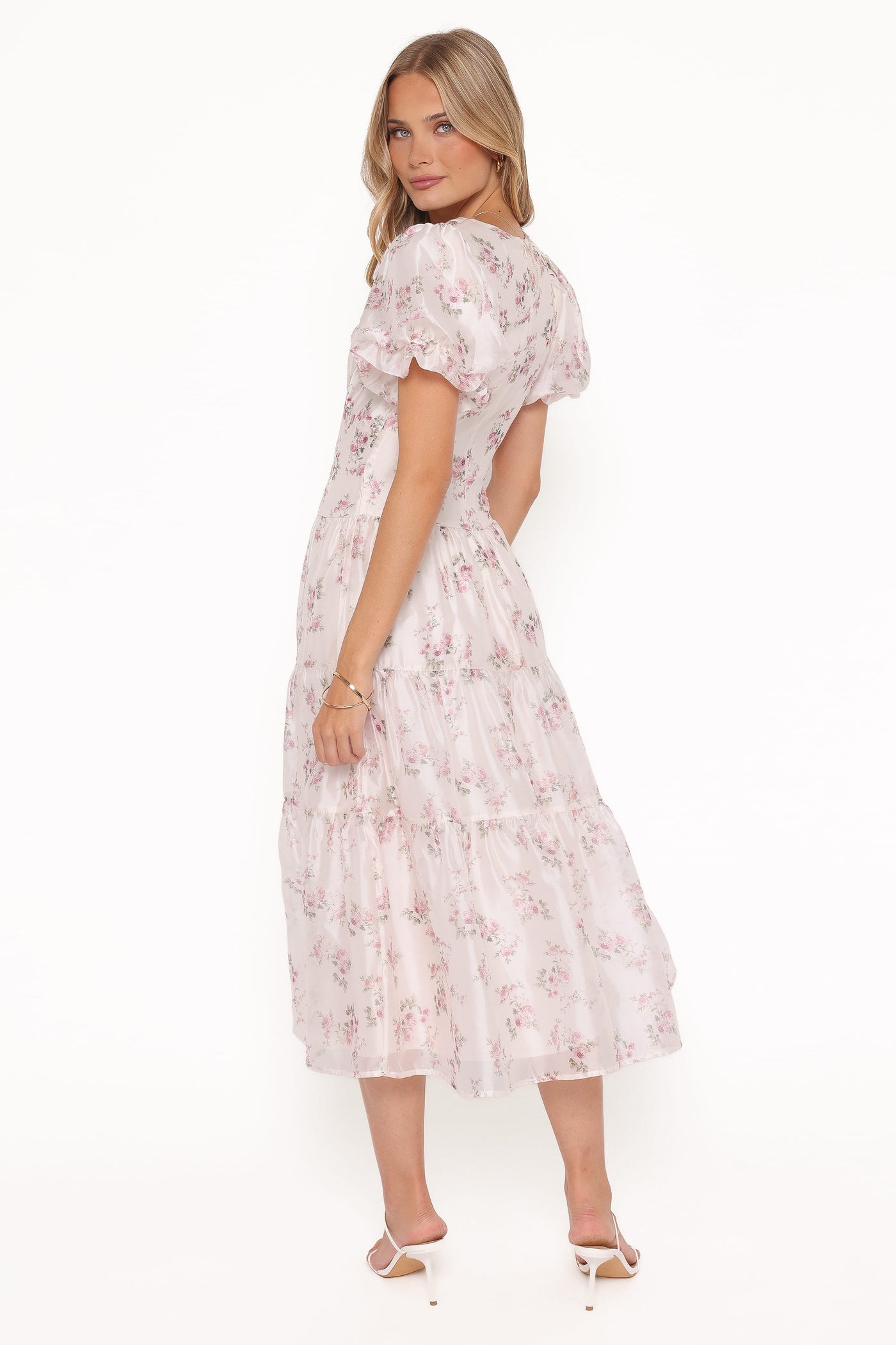 Jocelyn Maxi Dress - Ivory/Pink Floral