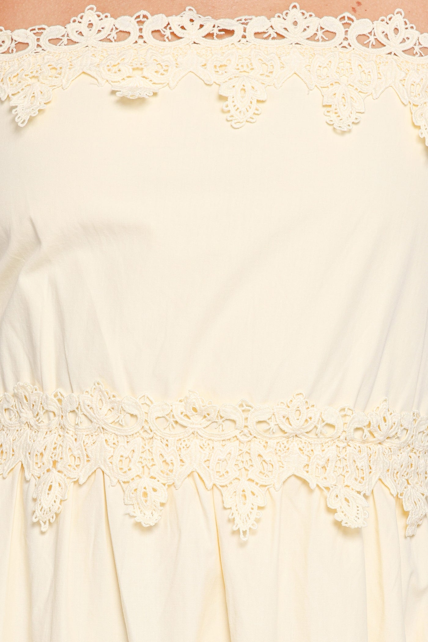 Kiana Midi Dress - Pale Yellow
