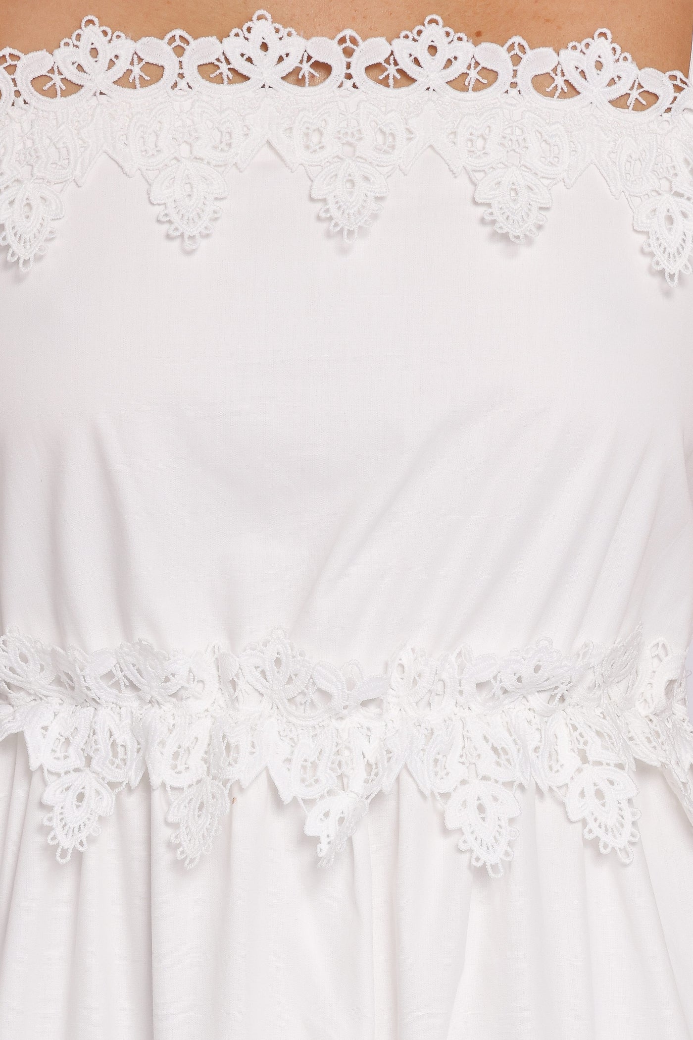 Kiana Midi Dress - White