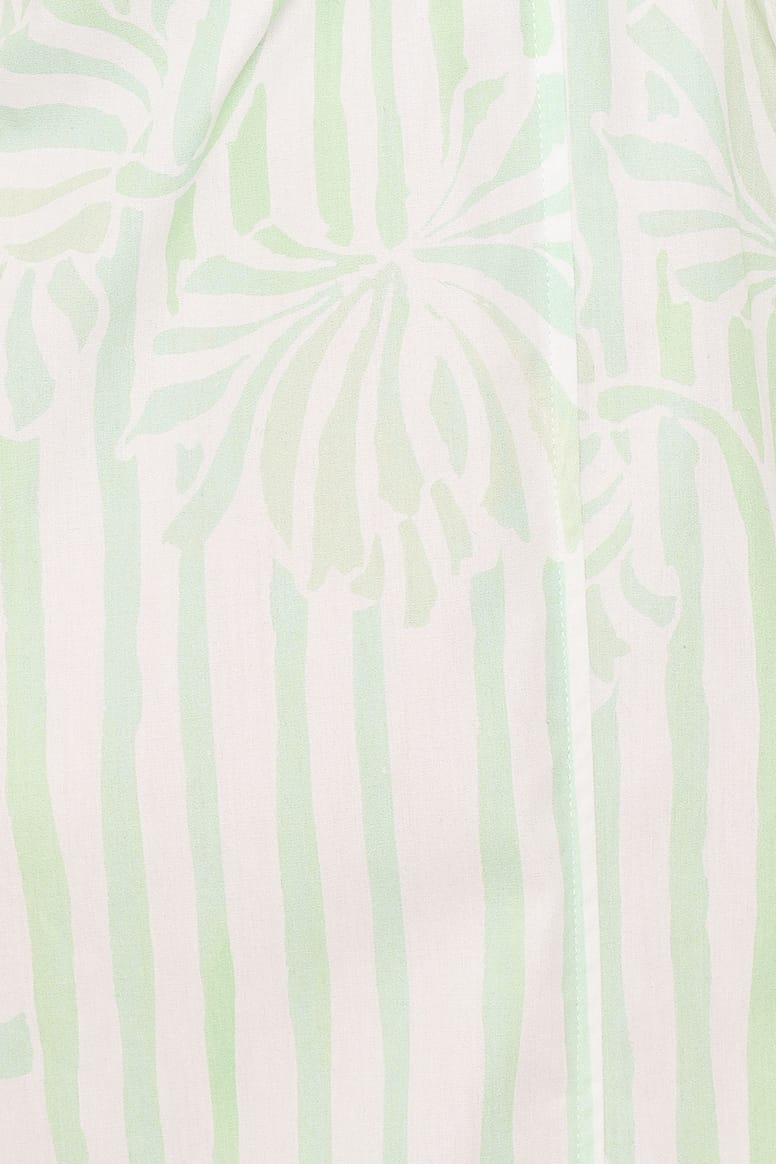 Laurita Maxi Dress - Jade Painted Stripe