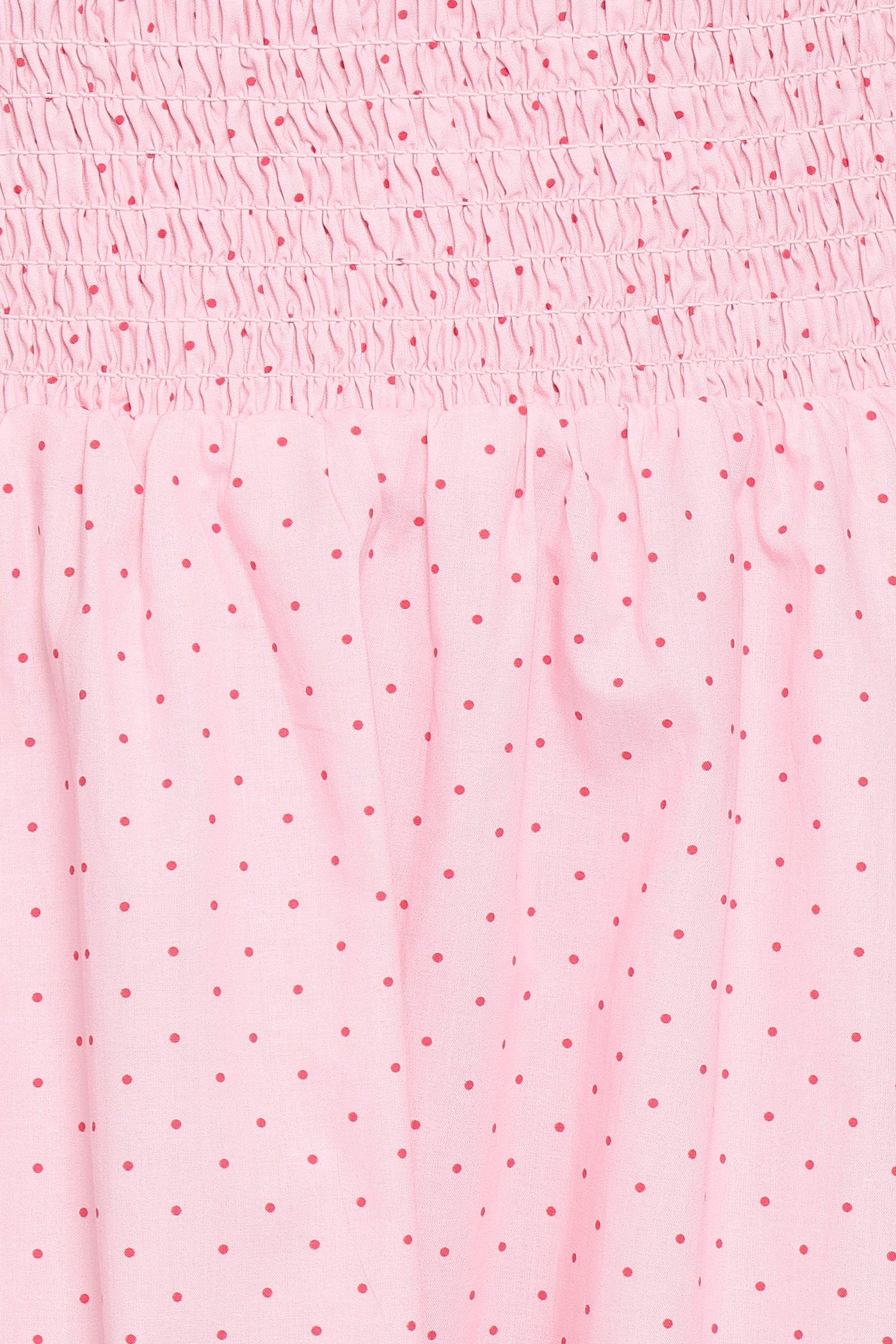 Leticia Midi Dress - Pink Polka Dot