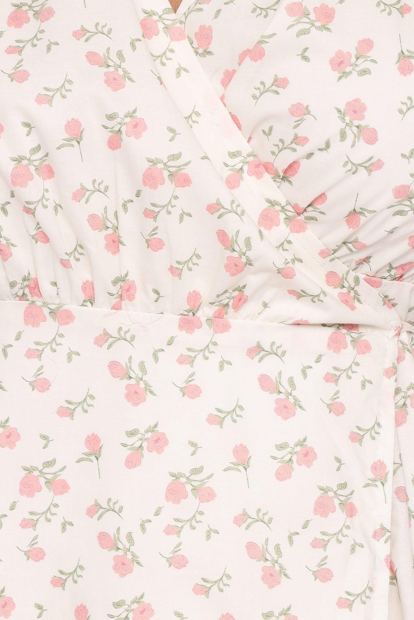 Mabella Midi Dress - Peach Ditsy Floral