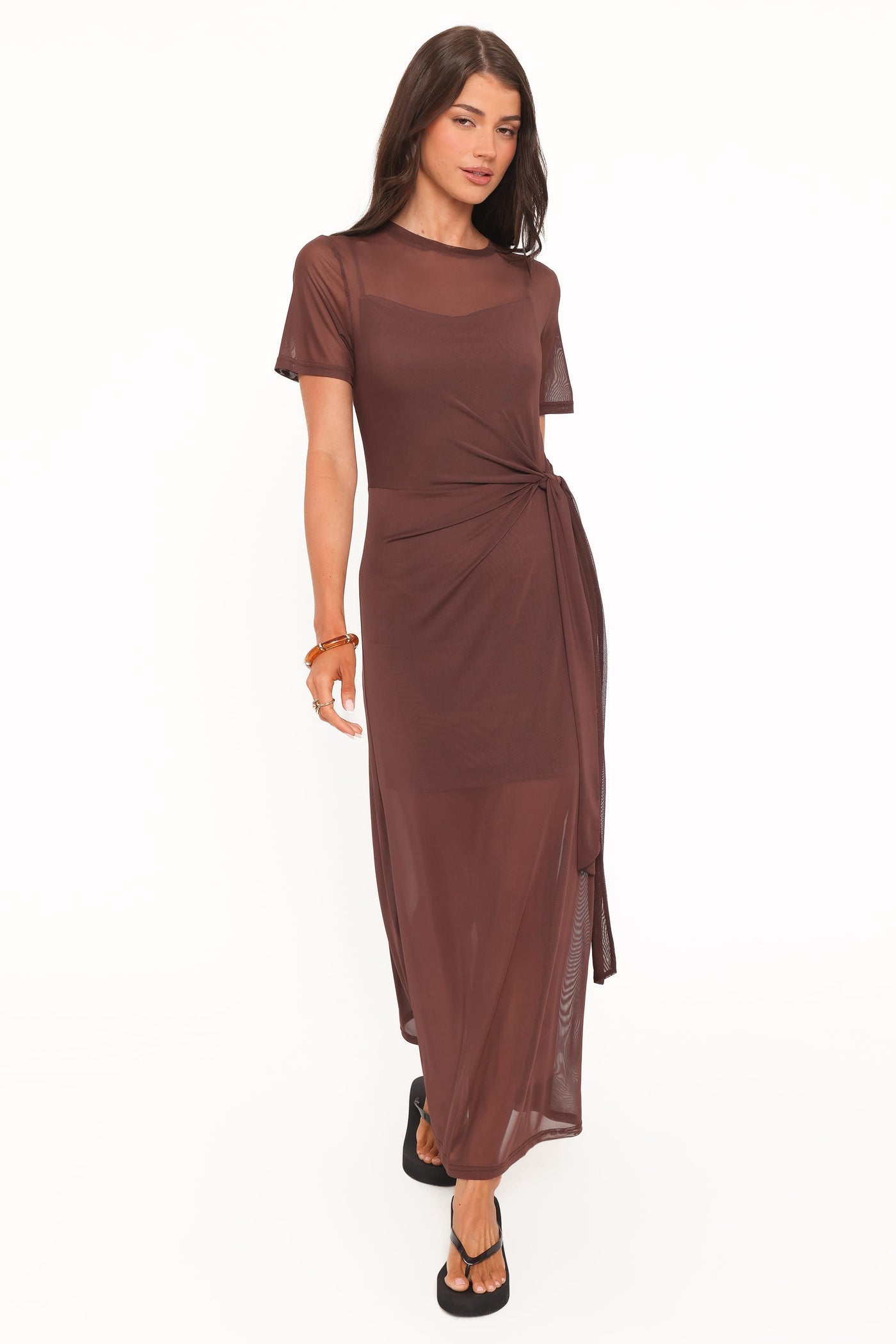 Marcello Maxi Dress - Dark Brown