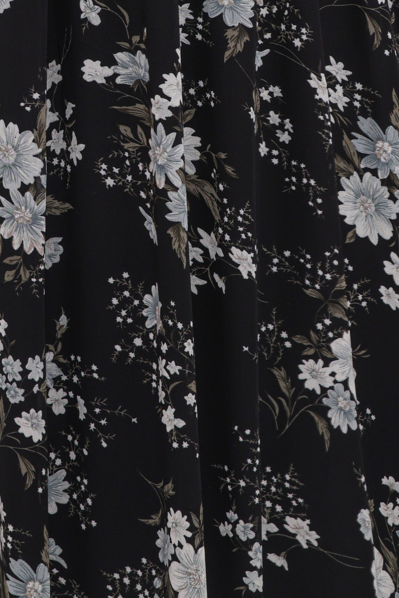 Mavis Long Sleeve Maxi Dress - Black Floral