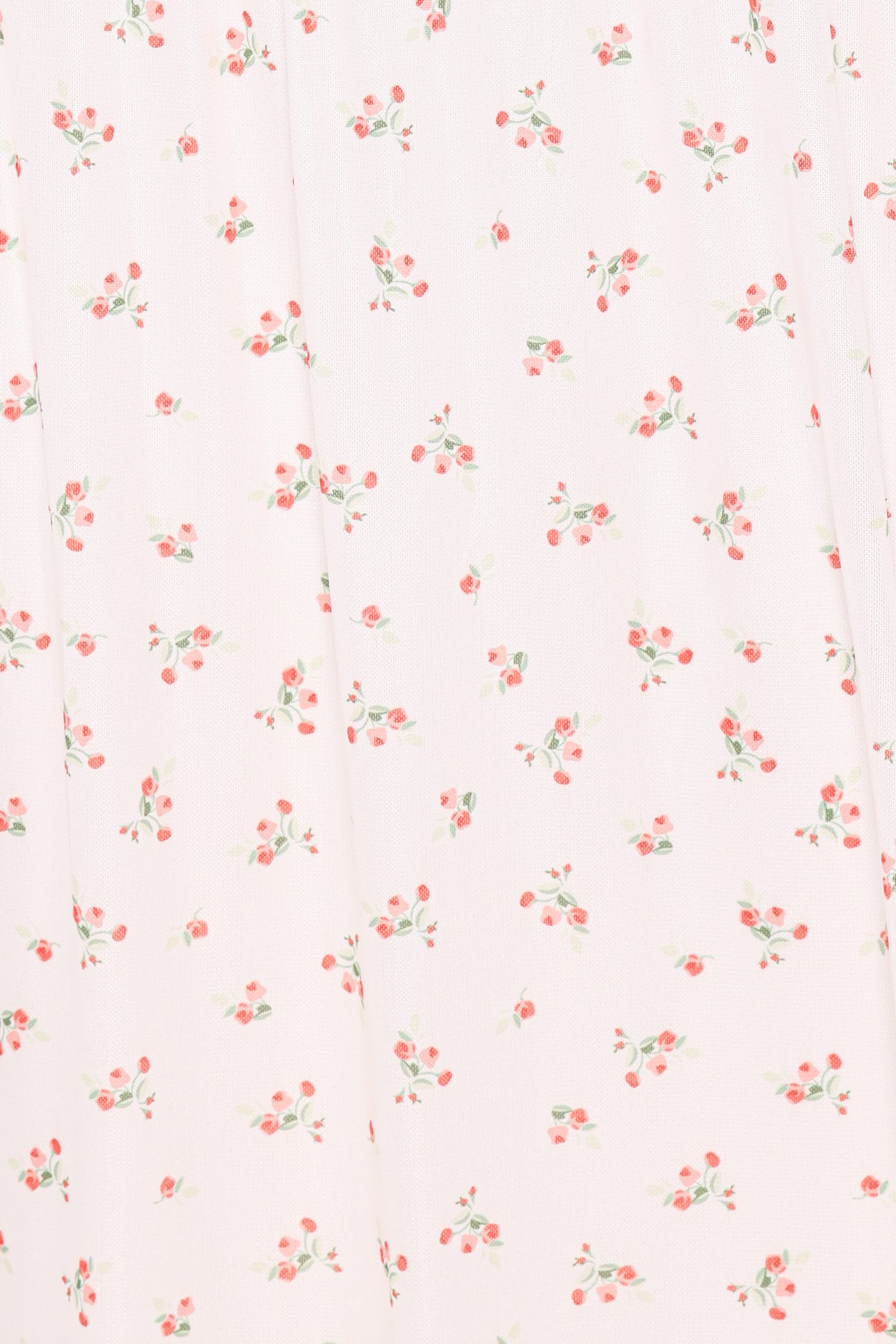 Mayven Maxi Dress - White Ditsy