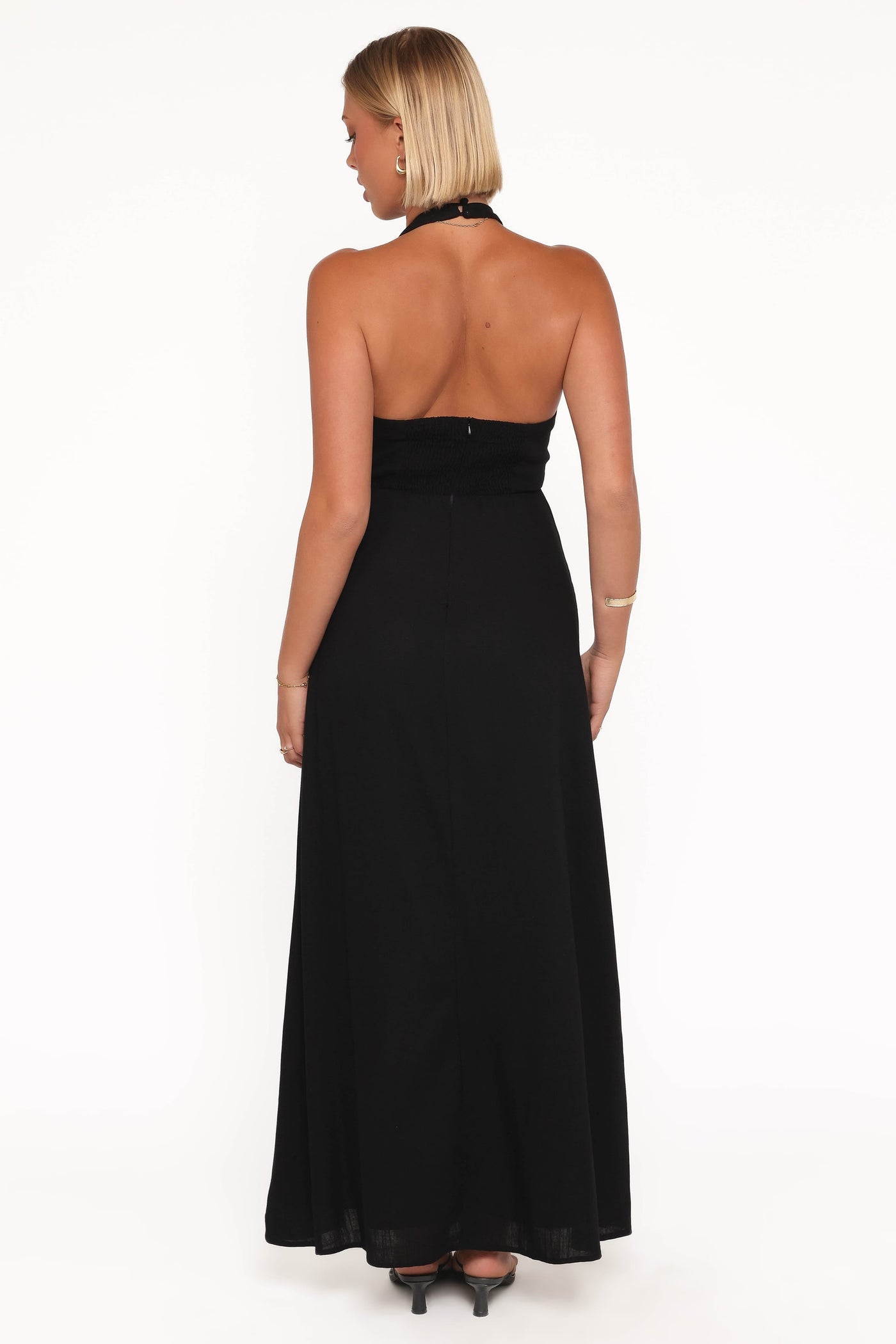Michelle Halterneck Dress - Black