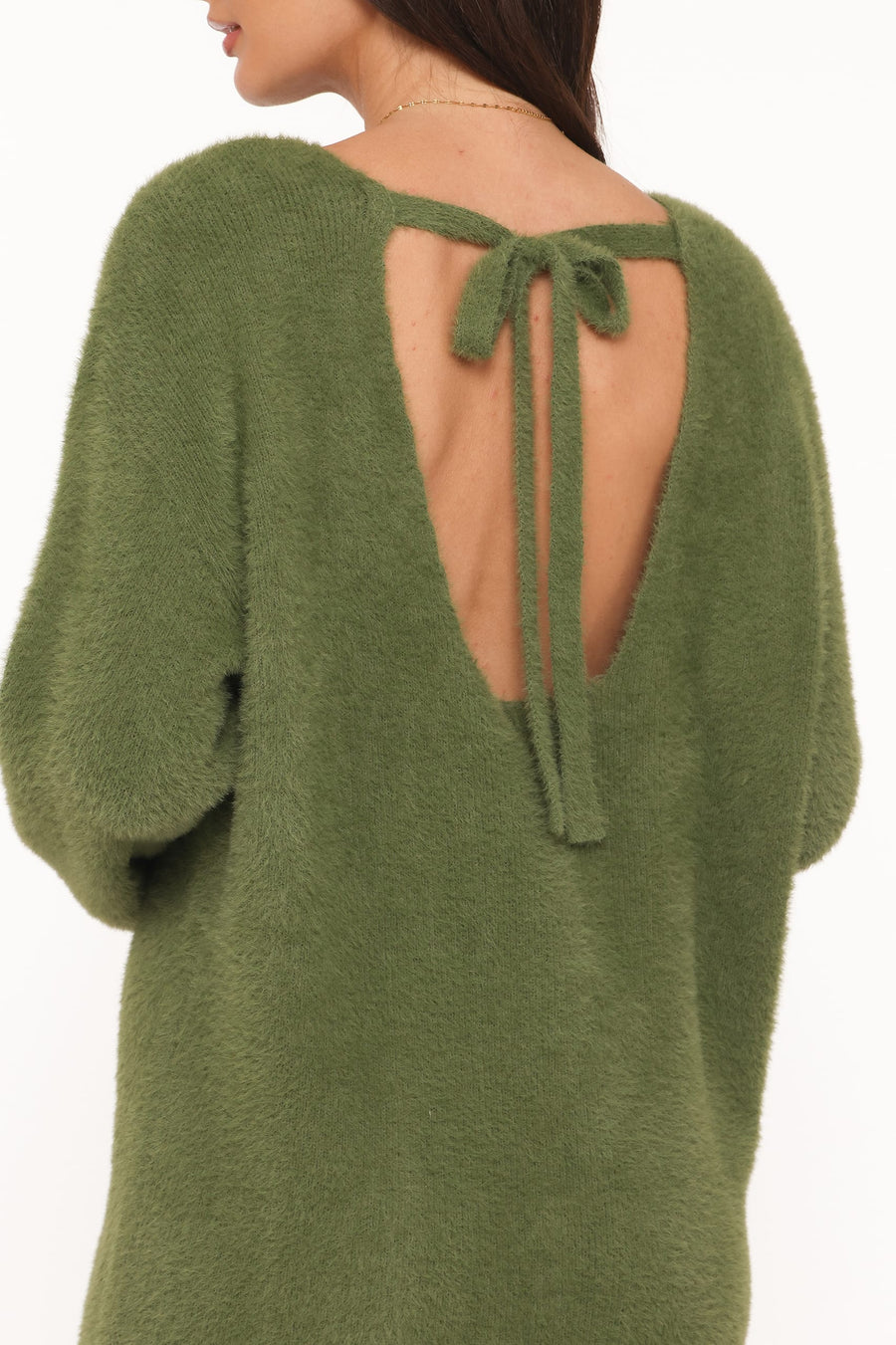 Mitchell Knit Mini Dress - Olive