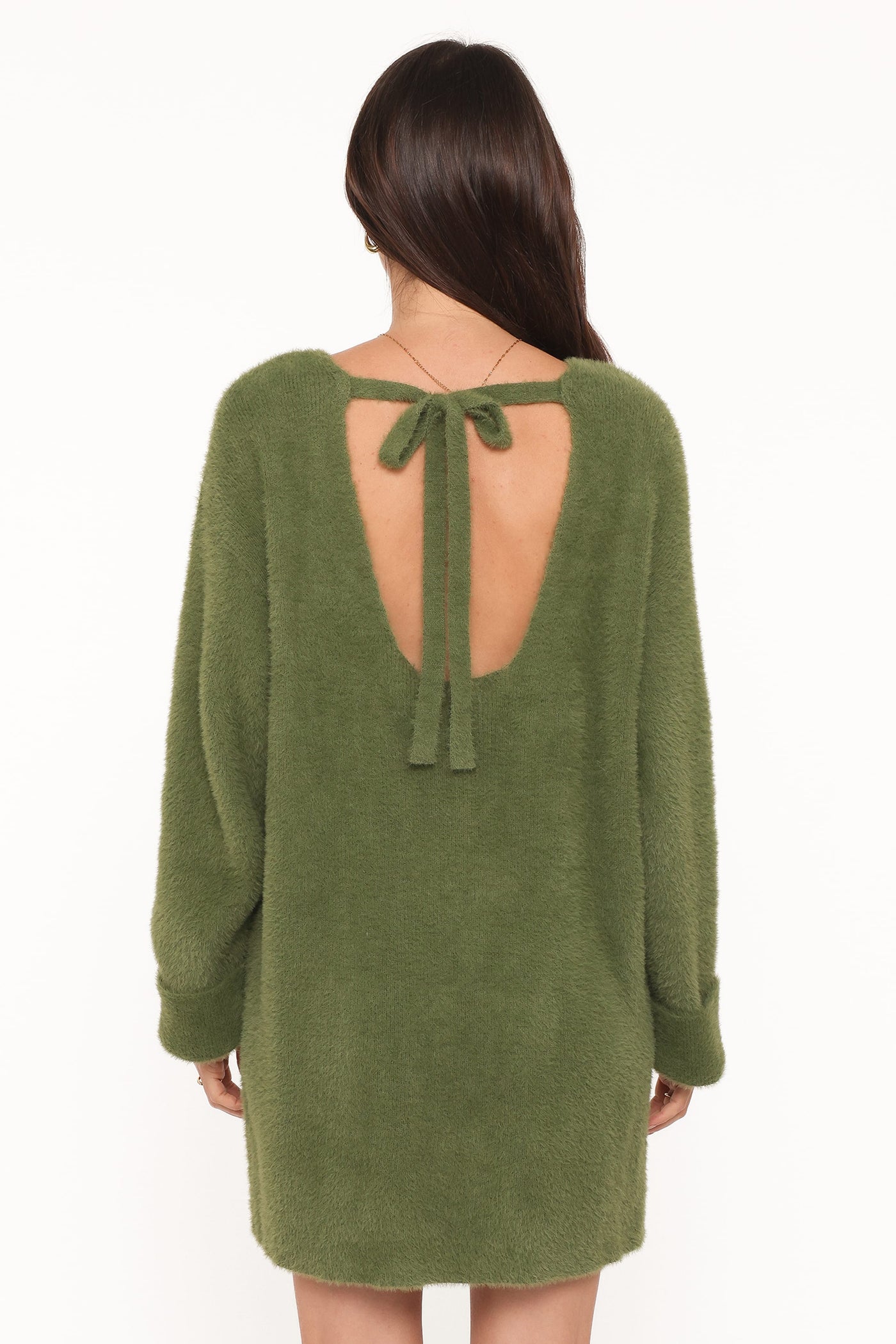 Mitchell Knit Mini Dress - Olive