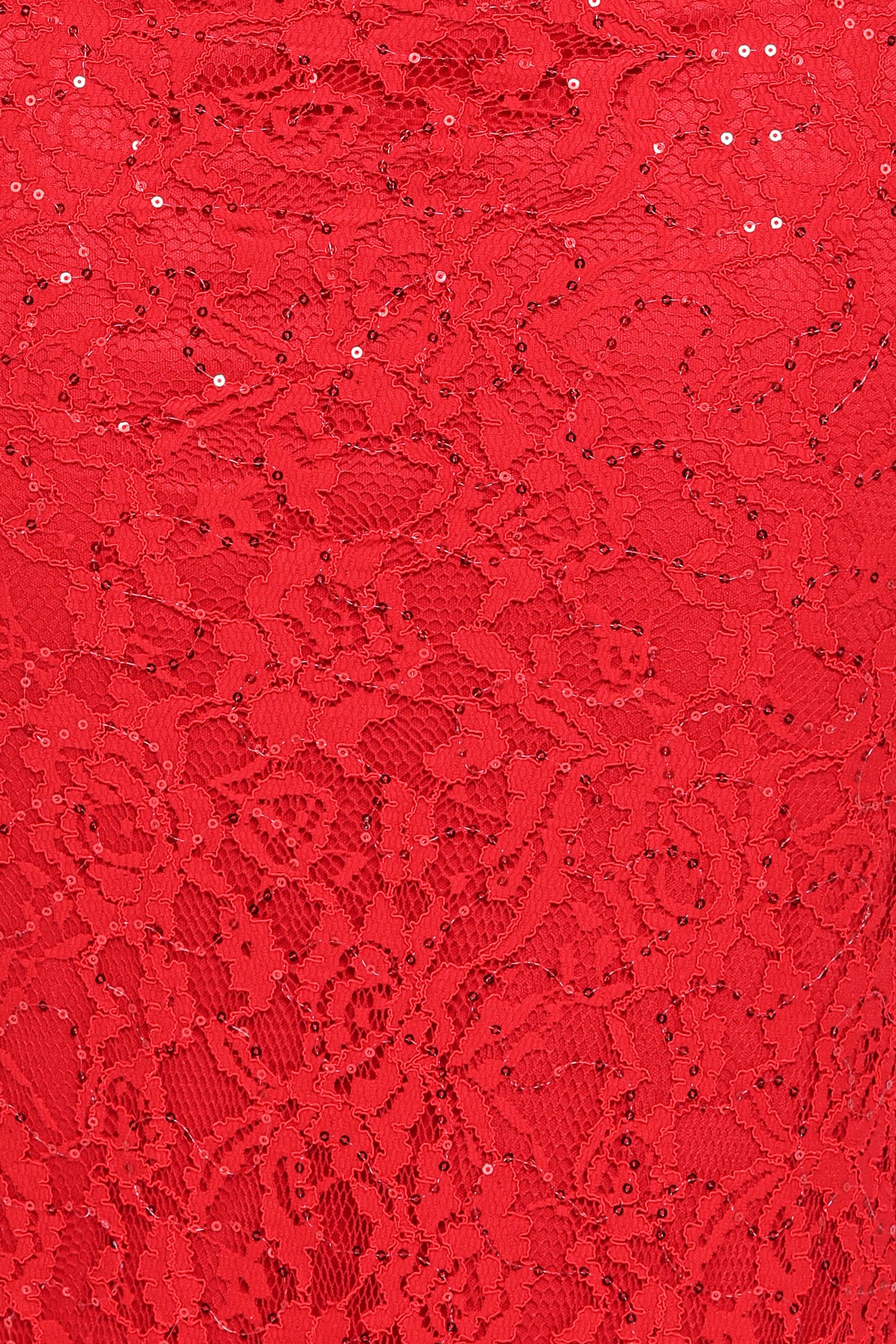 Ruben Lace Maxi Dress - Red