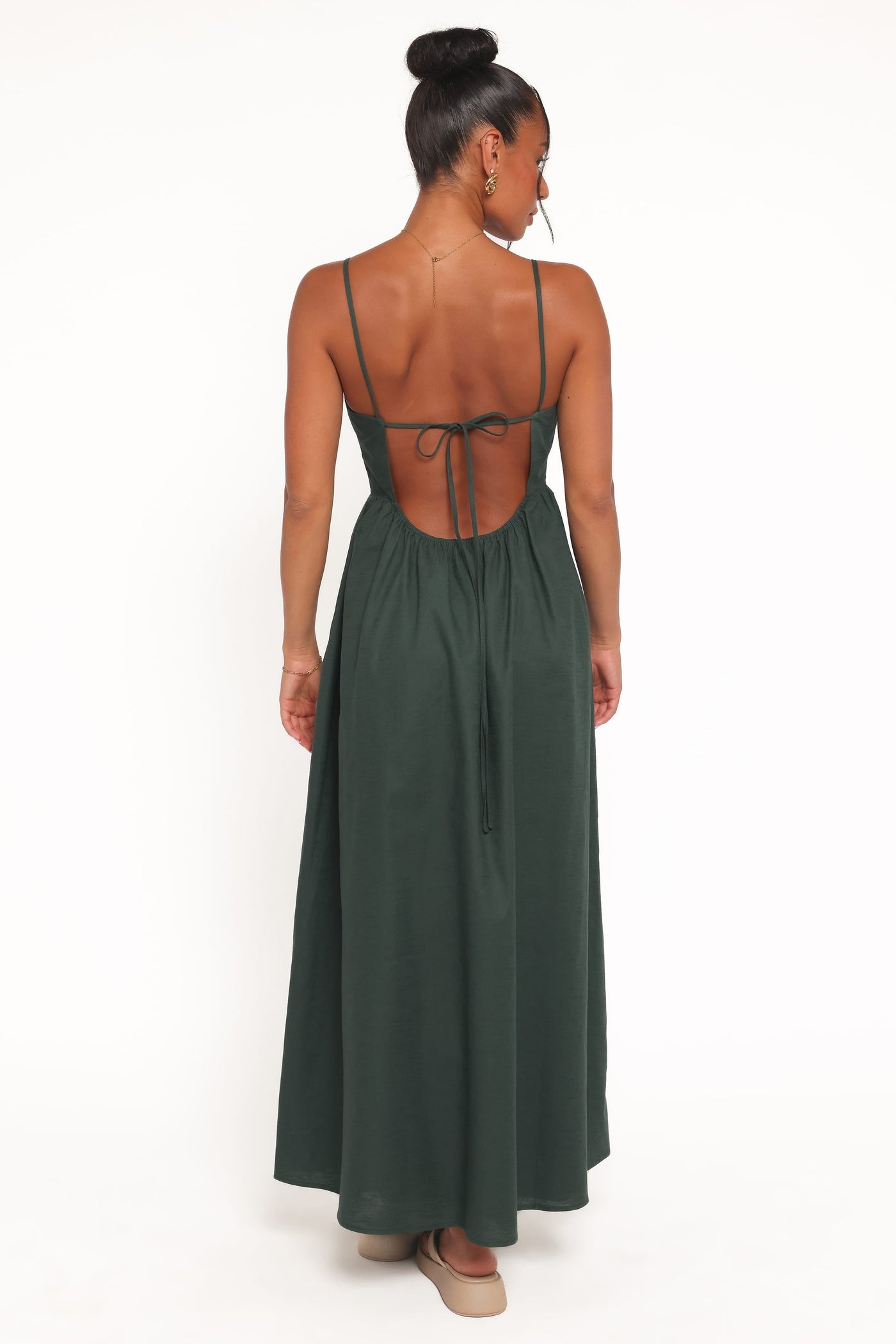 Savannah Maxi Dress - Forest Green