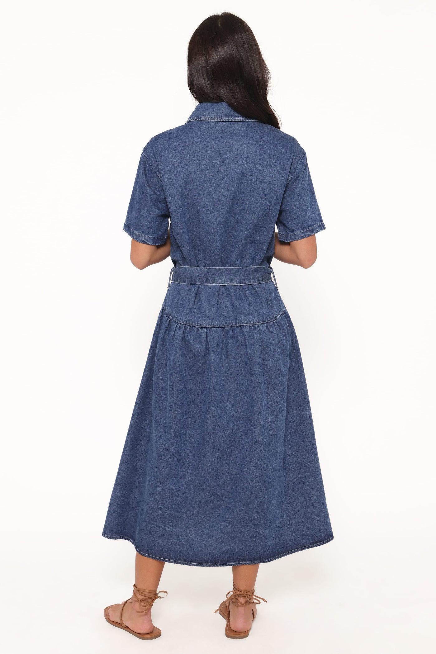 Tova Midi Dress - Blue