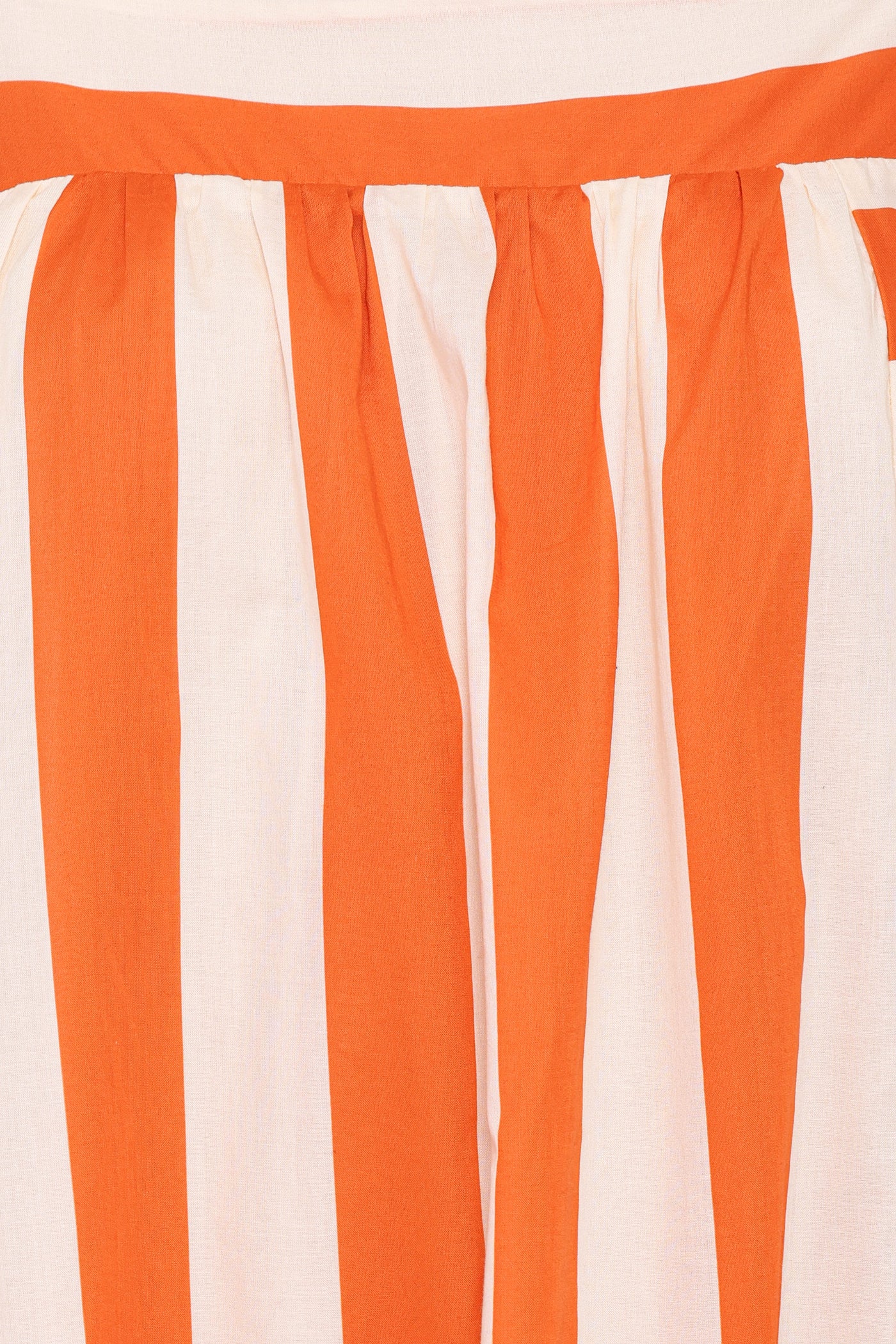 Yanika Maxi Dress - Orange/White Stripe