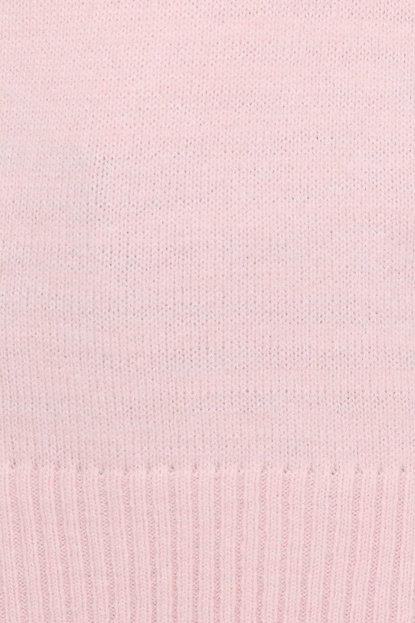 Bels Short Sleeve Collar Knit Sweater - Pink