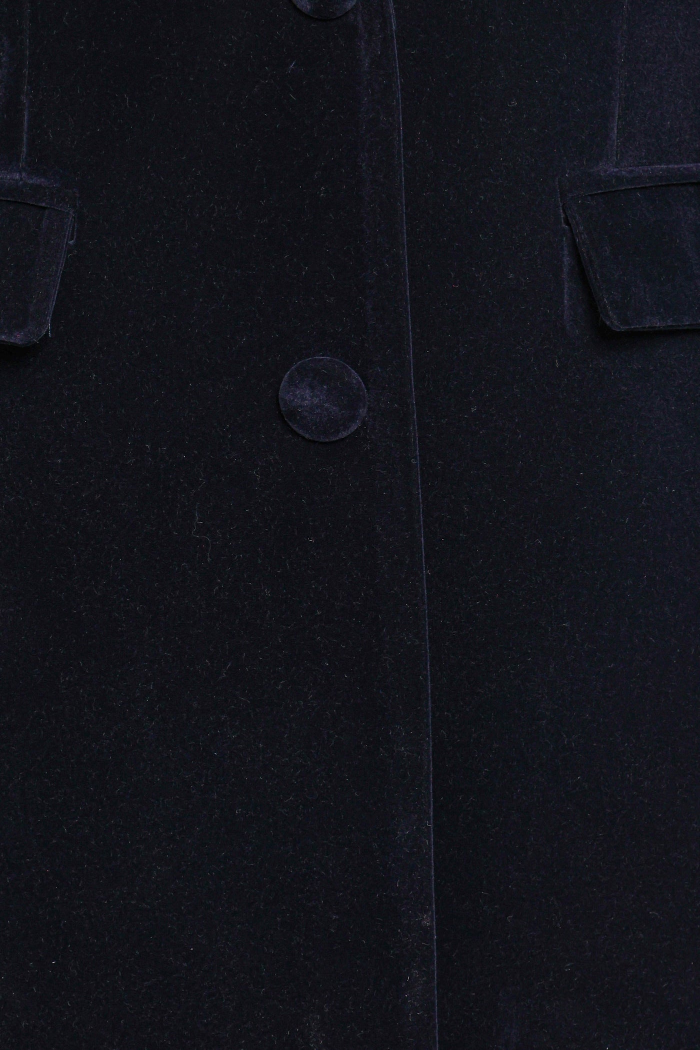 Clive Velvet Blazer - Navy