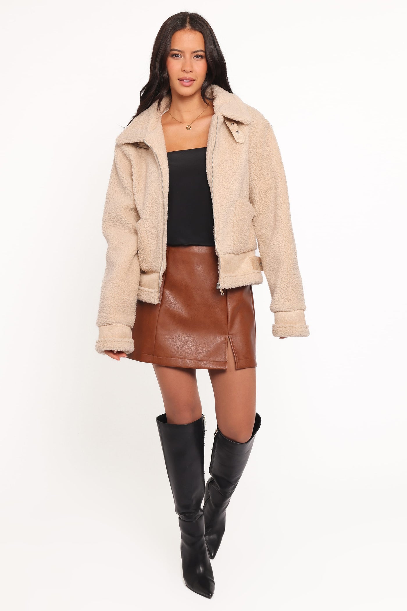 Winslow Fleece Jacket - Taupe