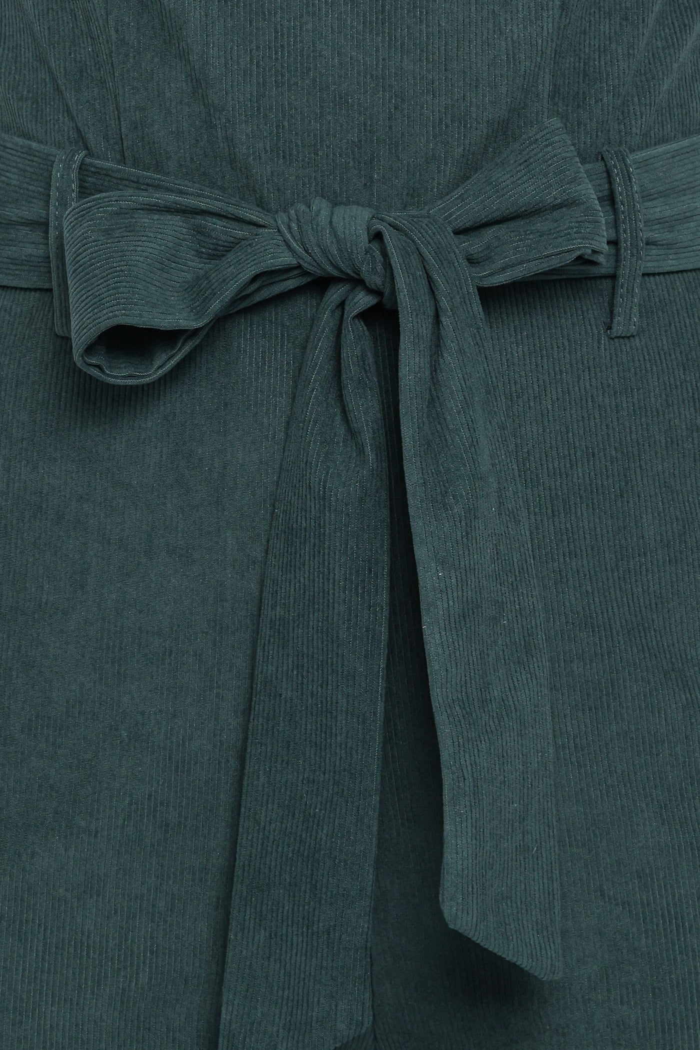 Selene Corduroy Jumpsuit - Green