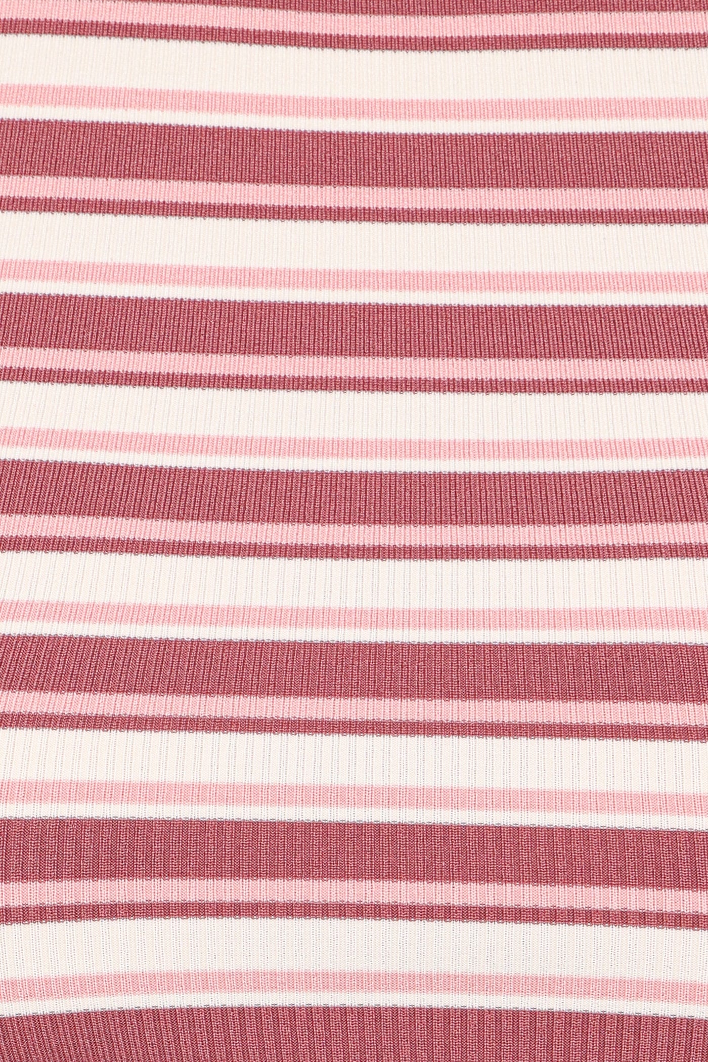 Kelly Maxi Skirt Set - Burgundy/Pink Stripe