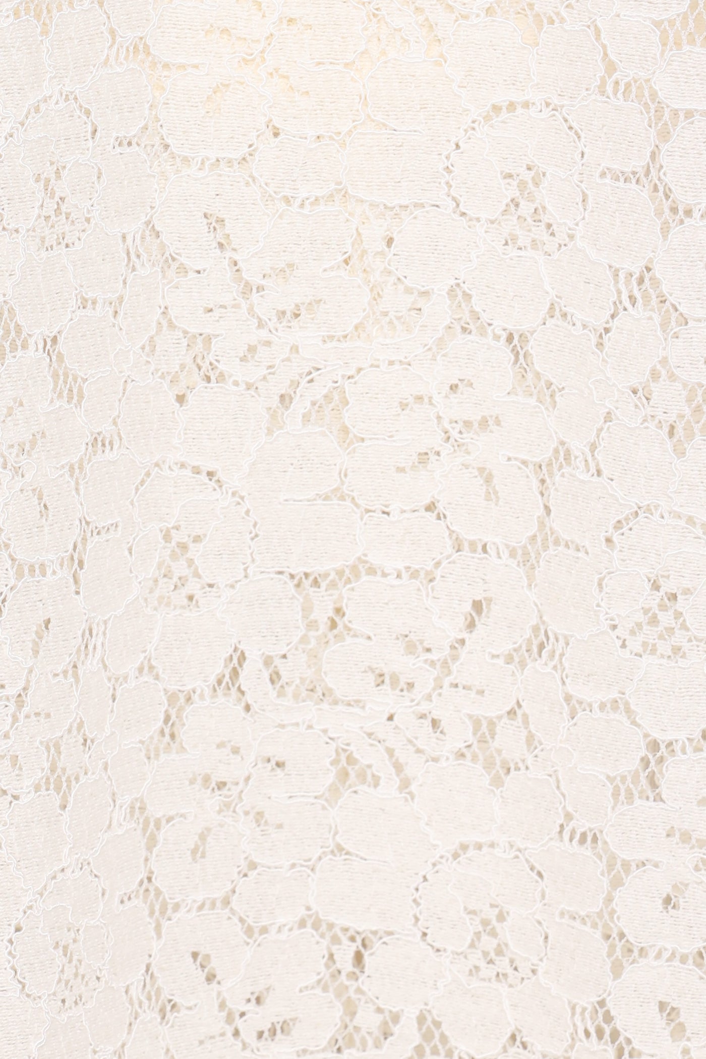 Sammy Embroidered Set - Cream Lace