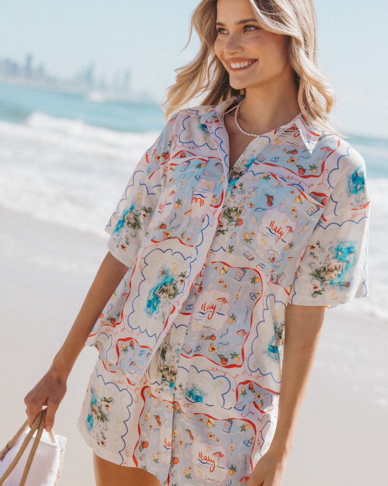 Abella Short Sleeve Shirt - Lucia