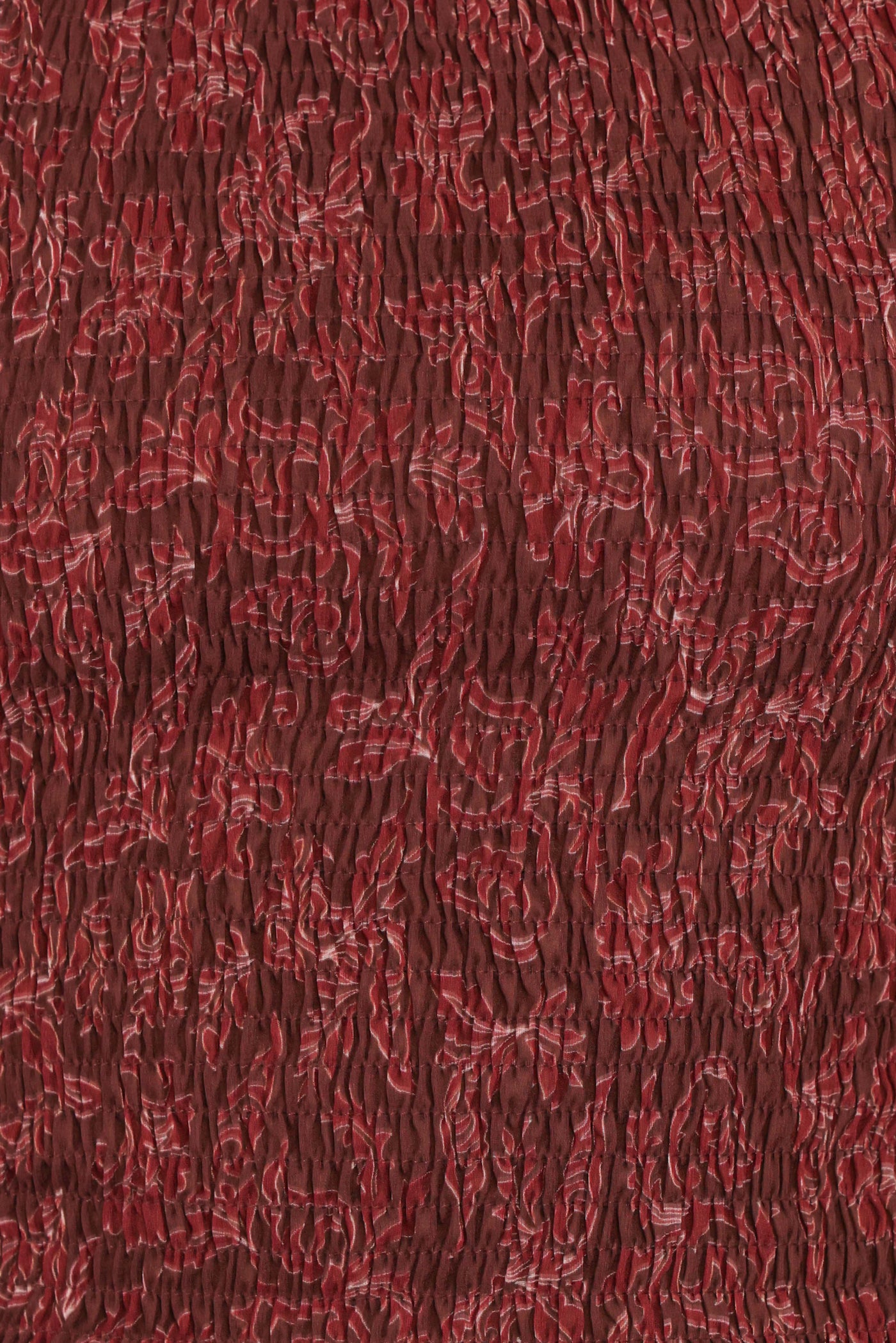Alberta Top - Burgundy Paisley