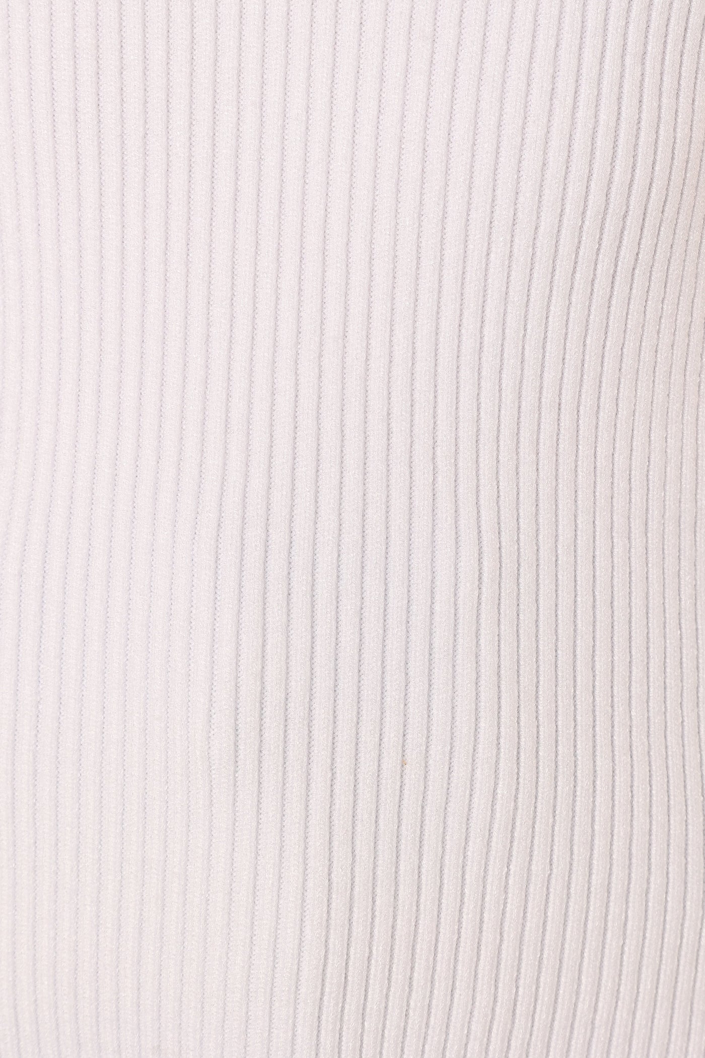 Emily Rib Top - White