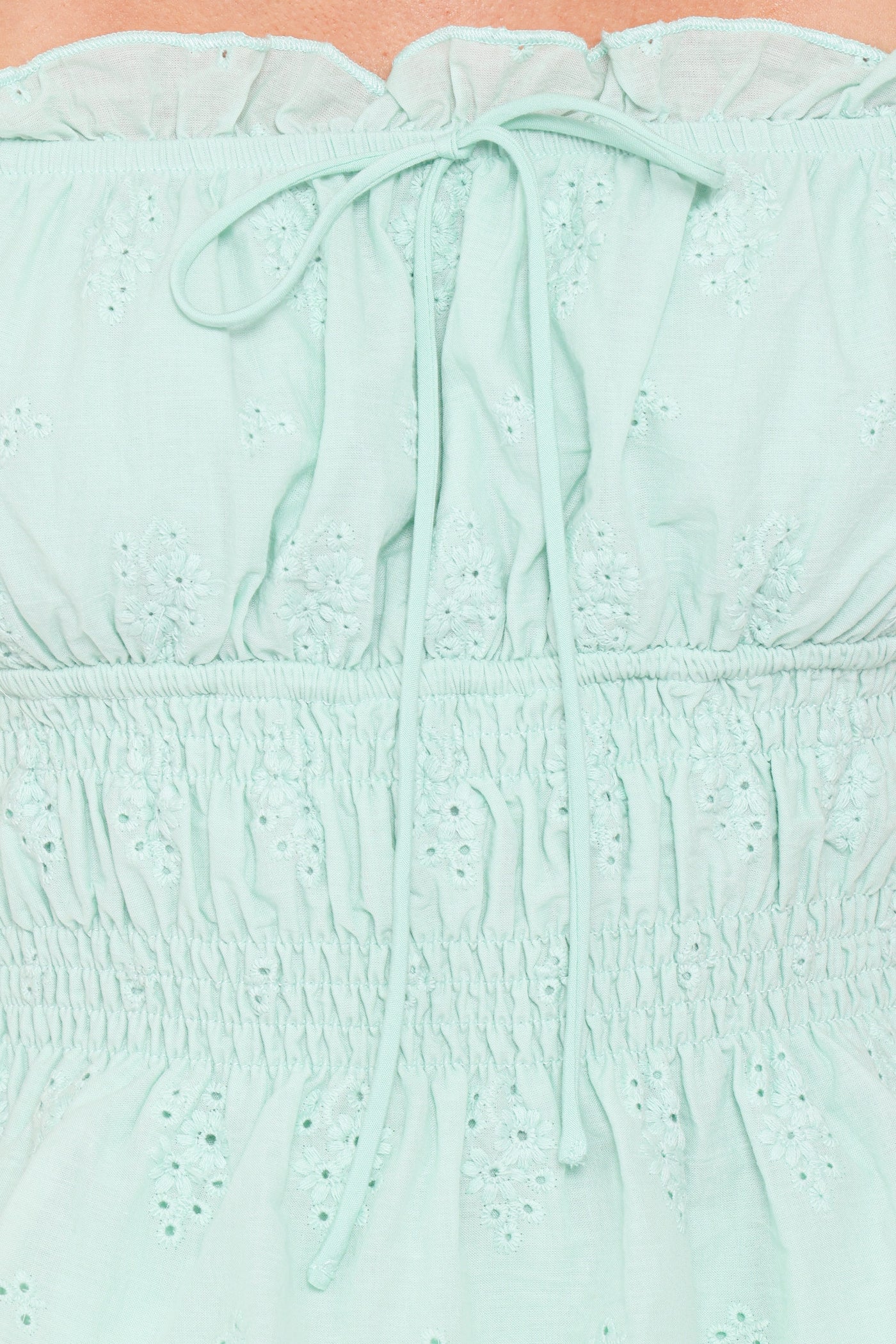 Melissa Peplum Top - Sage