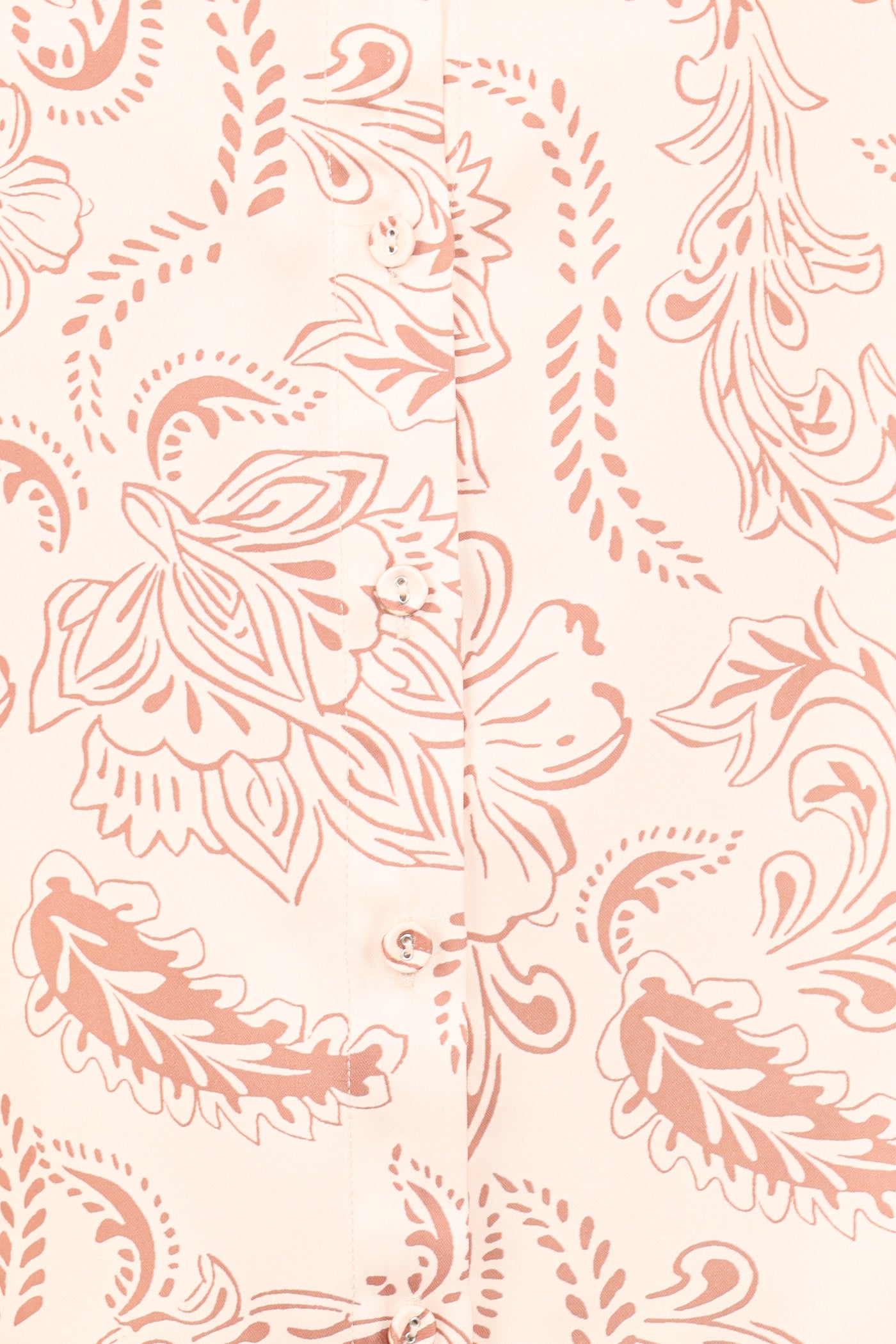 Rosalie Shirt - Brown Paisley
