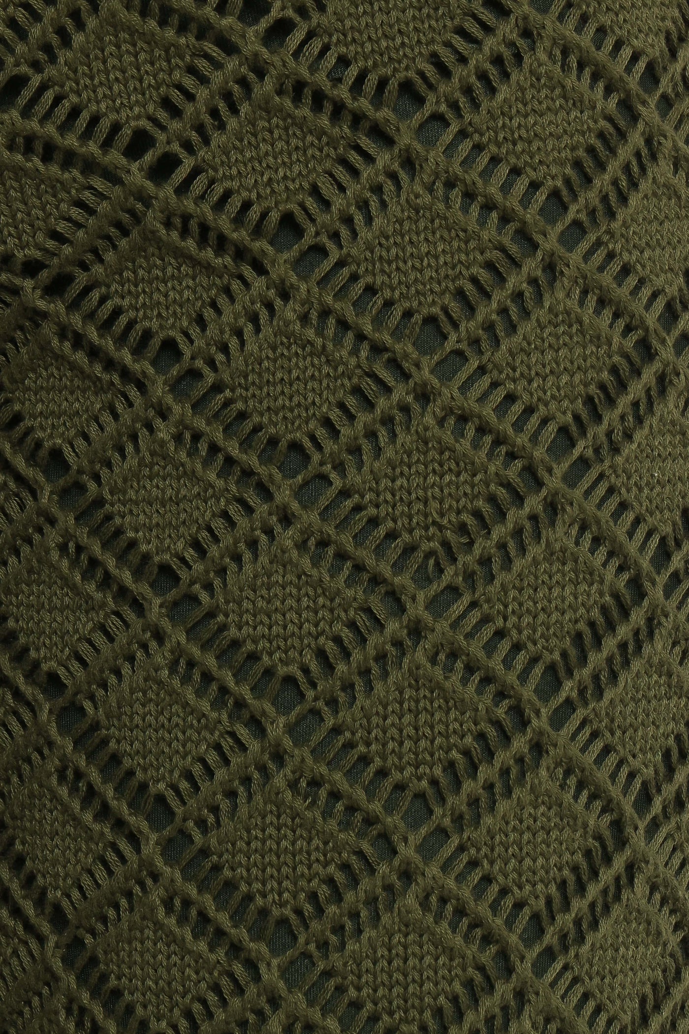 Sable Textured Knit Top - Olive