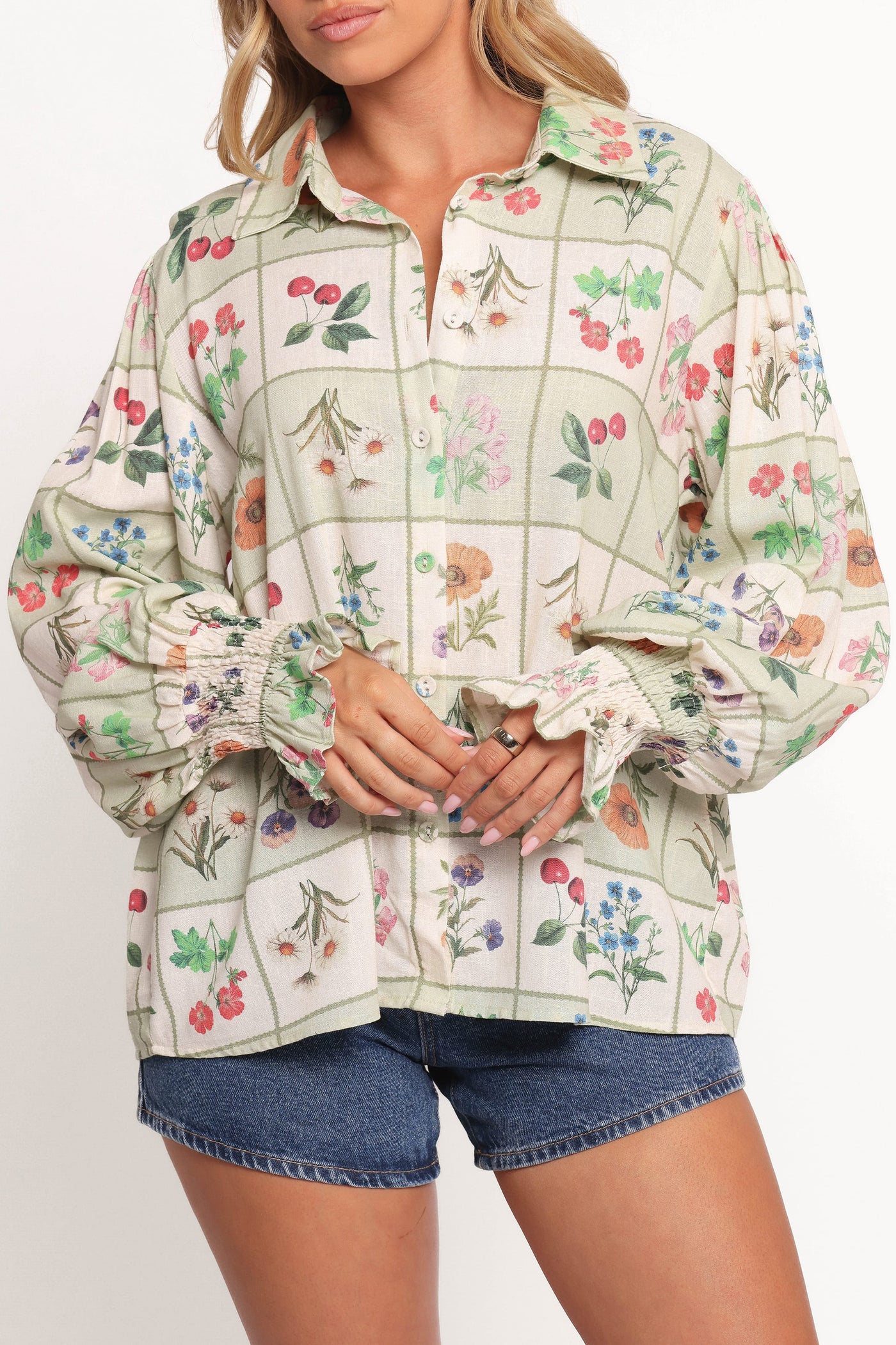 Tomi Long Sleeve Shirt - Flower Market