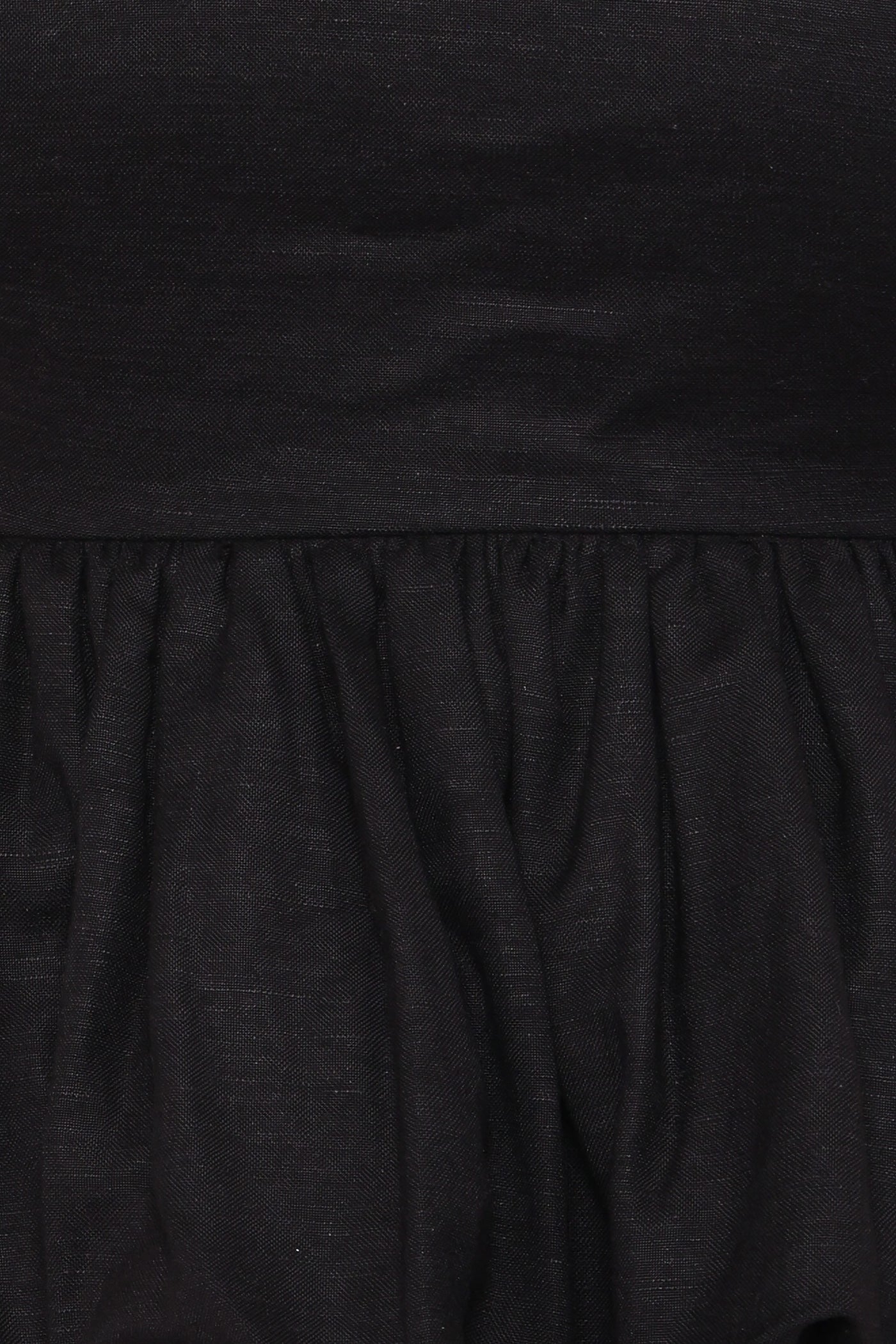 Ursa Peplum Top - Black