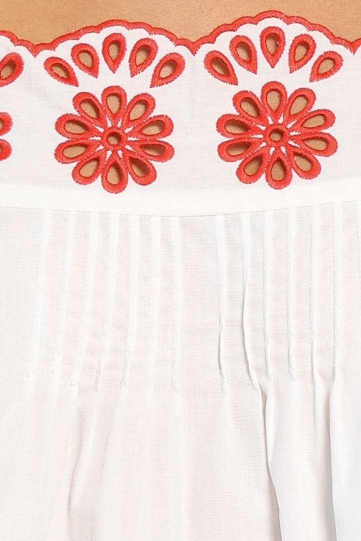 Brydee Tie Top - Red