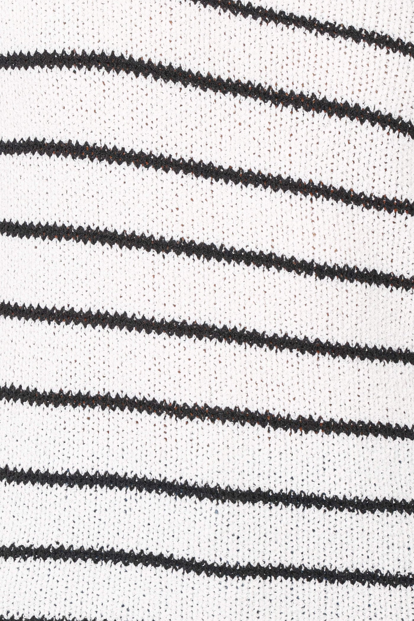 Coco Knit Top - White Stripe