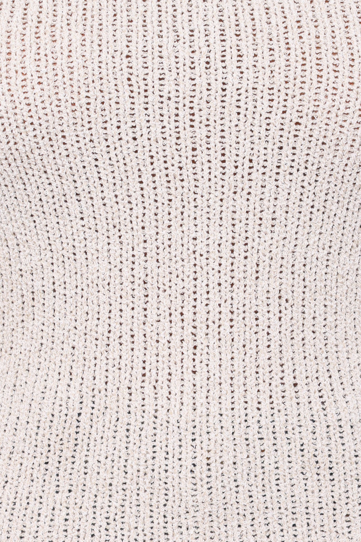 Jutta One Shoulder Knit Top - Beige