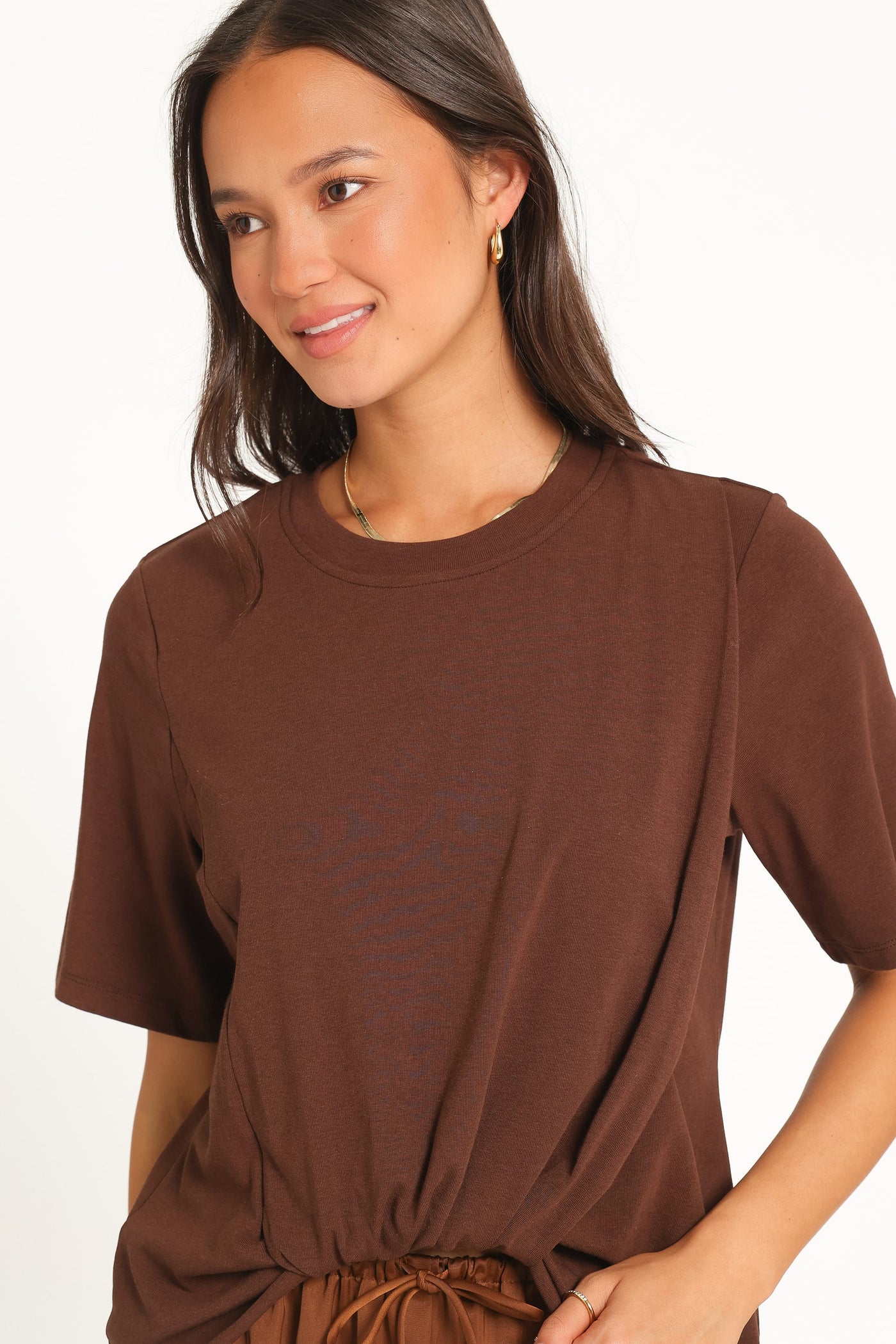 Landon Knit Top - Chocolate
