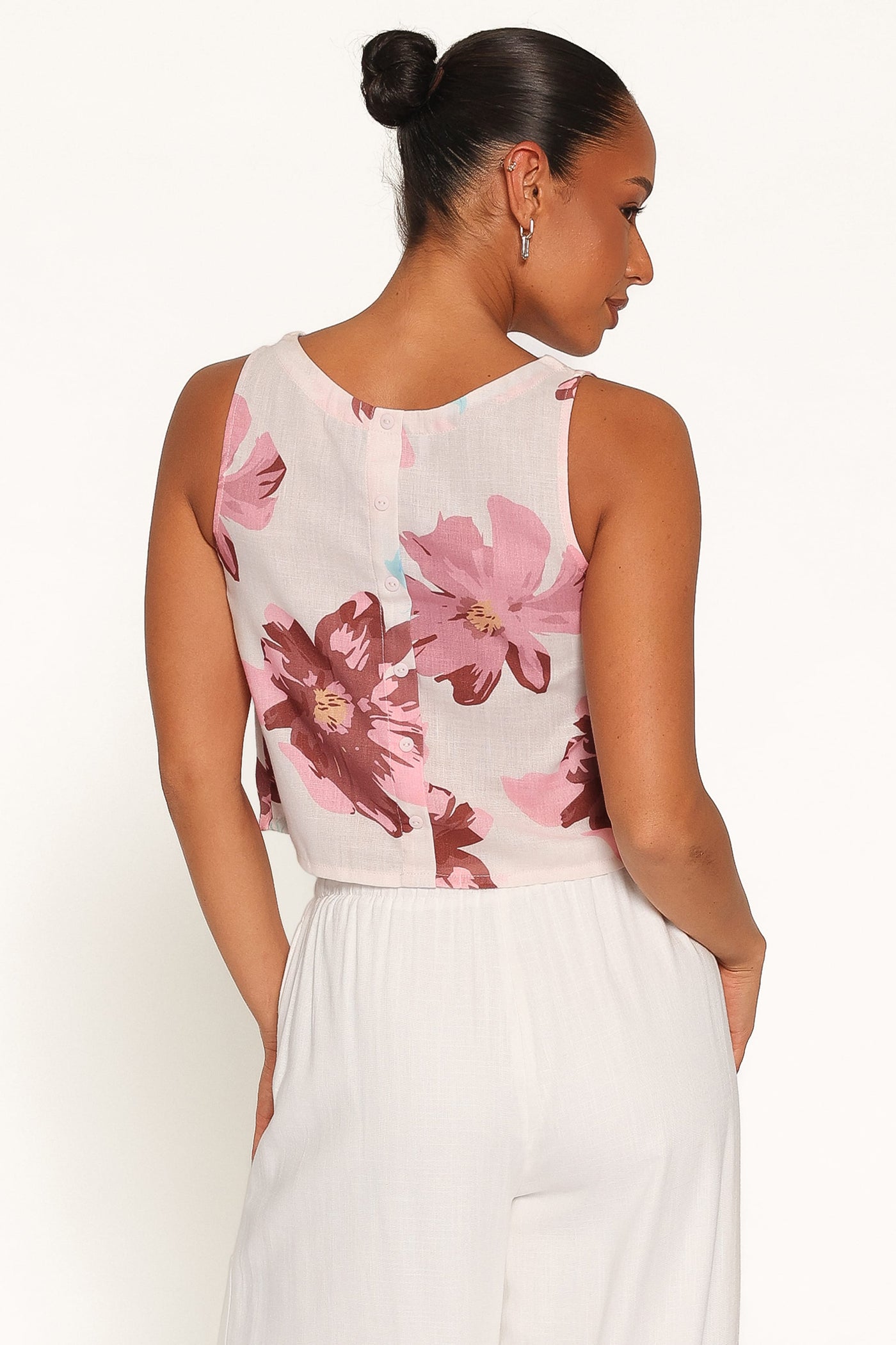 Leni Top - Pink Floral