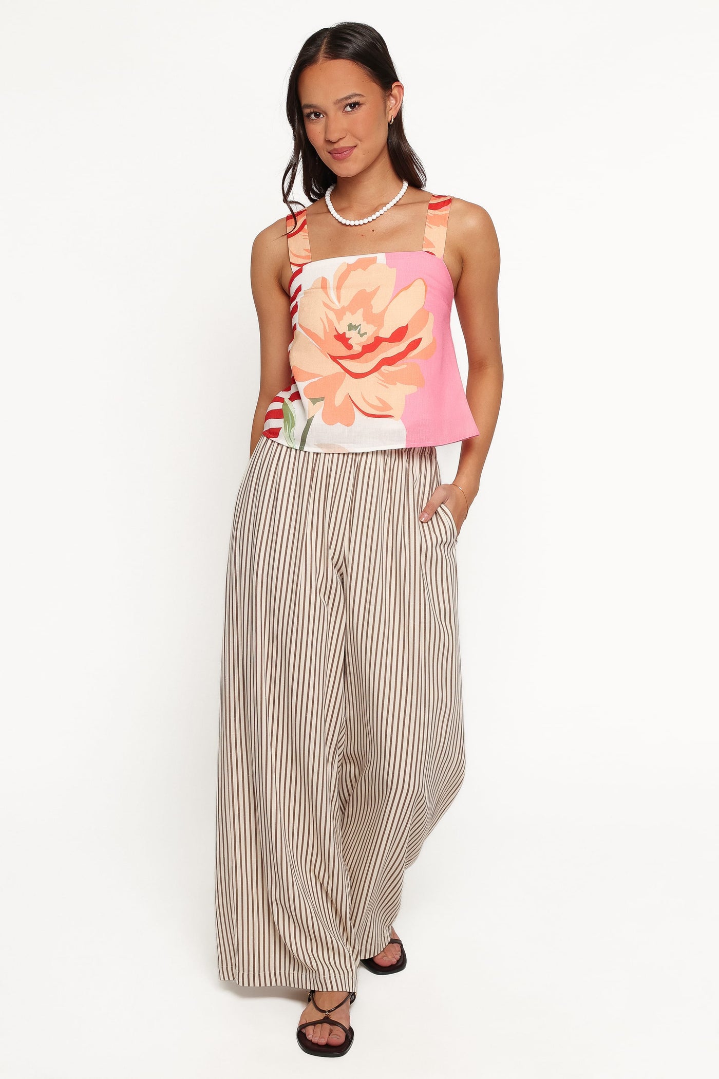 Oksana Top - Pink Floral