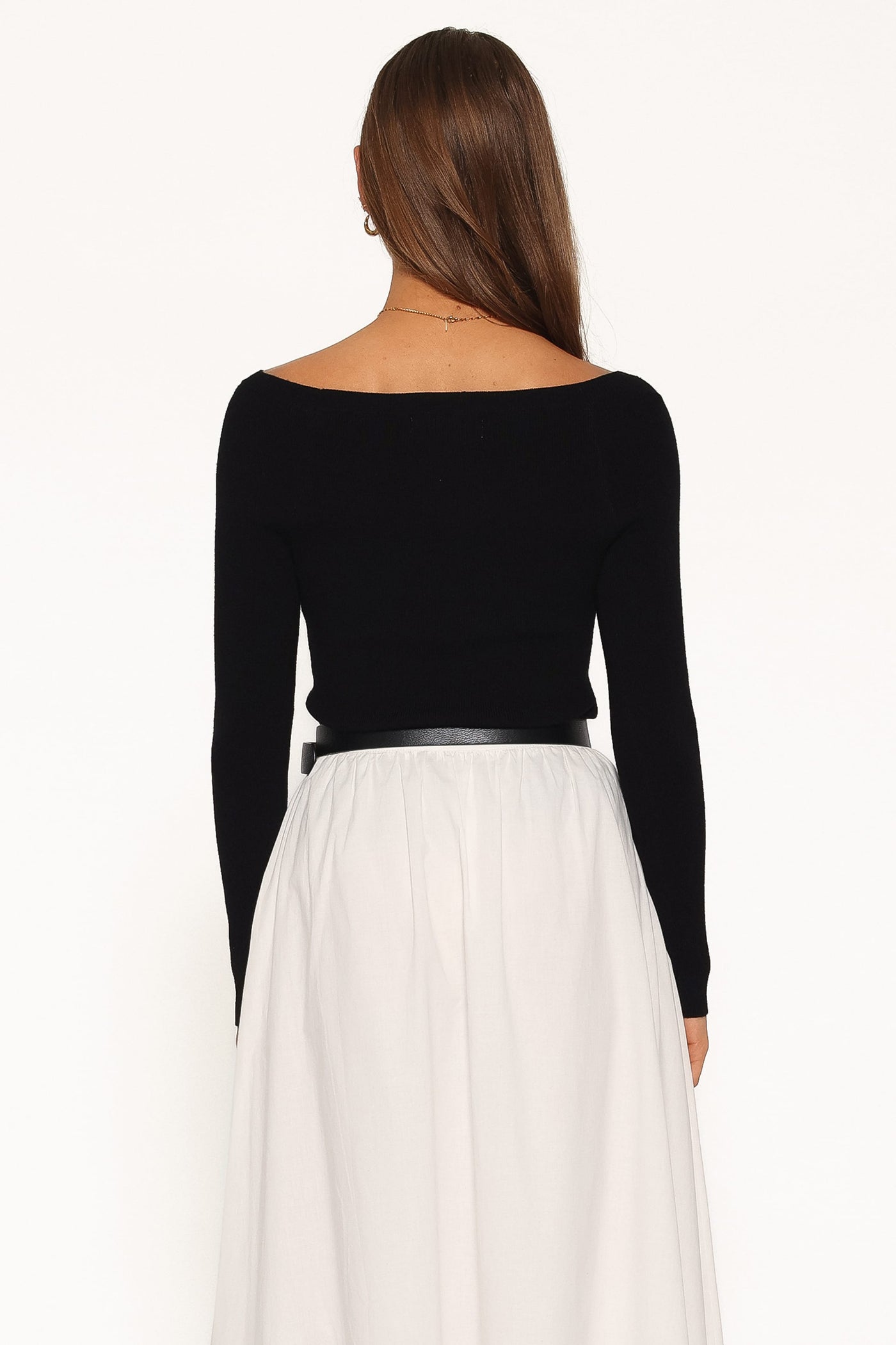 Presley Knit Top - Black