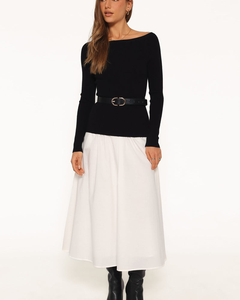 Presley Knit Top - Black
